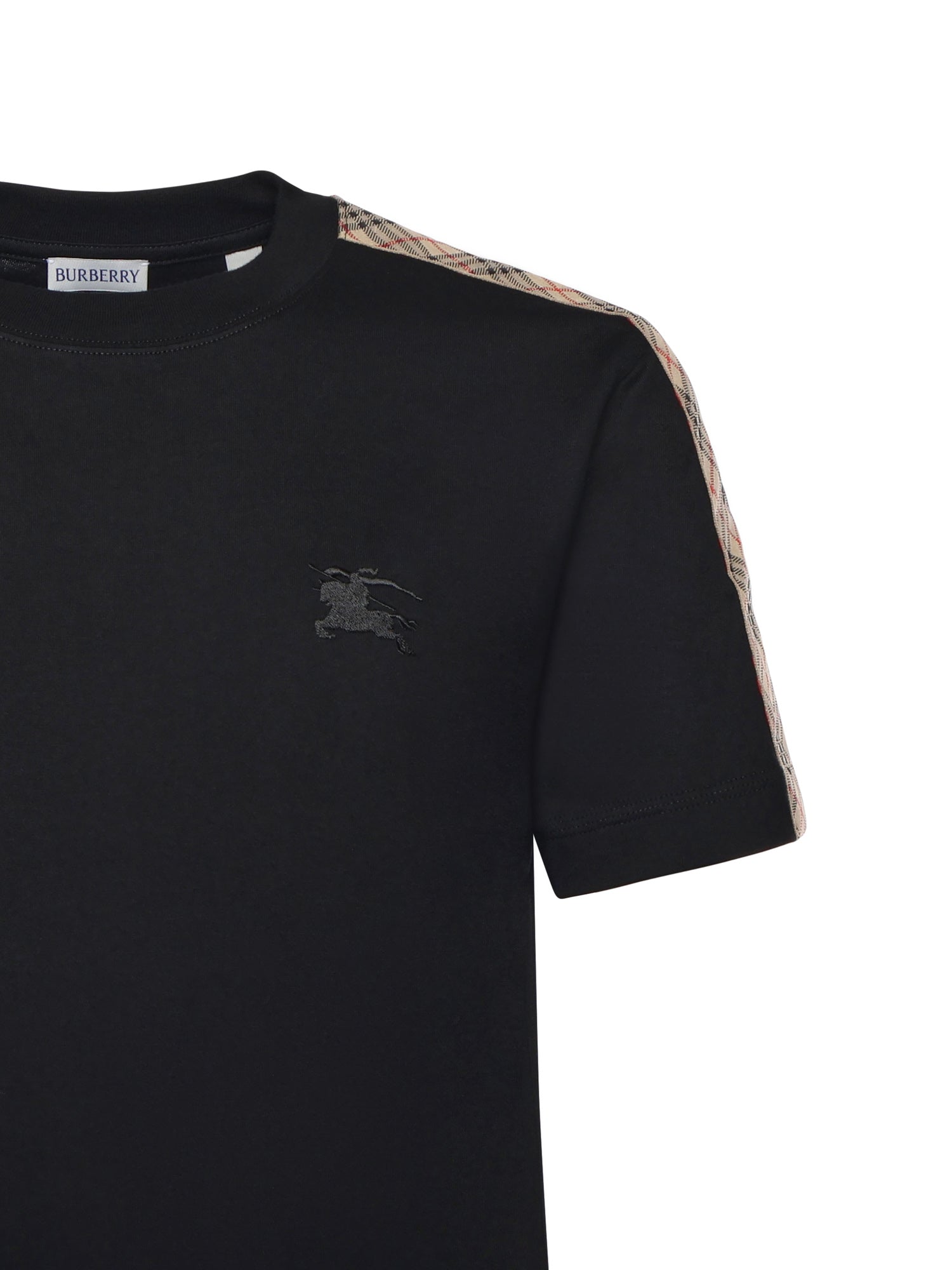 Burberry T-shirts and Polos Black Cotton