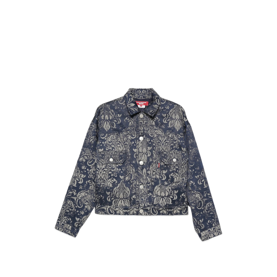 Denim Jacket Blue-Grey Blue/grey Outer: Cotton
