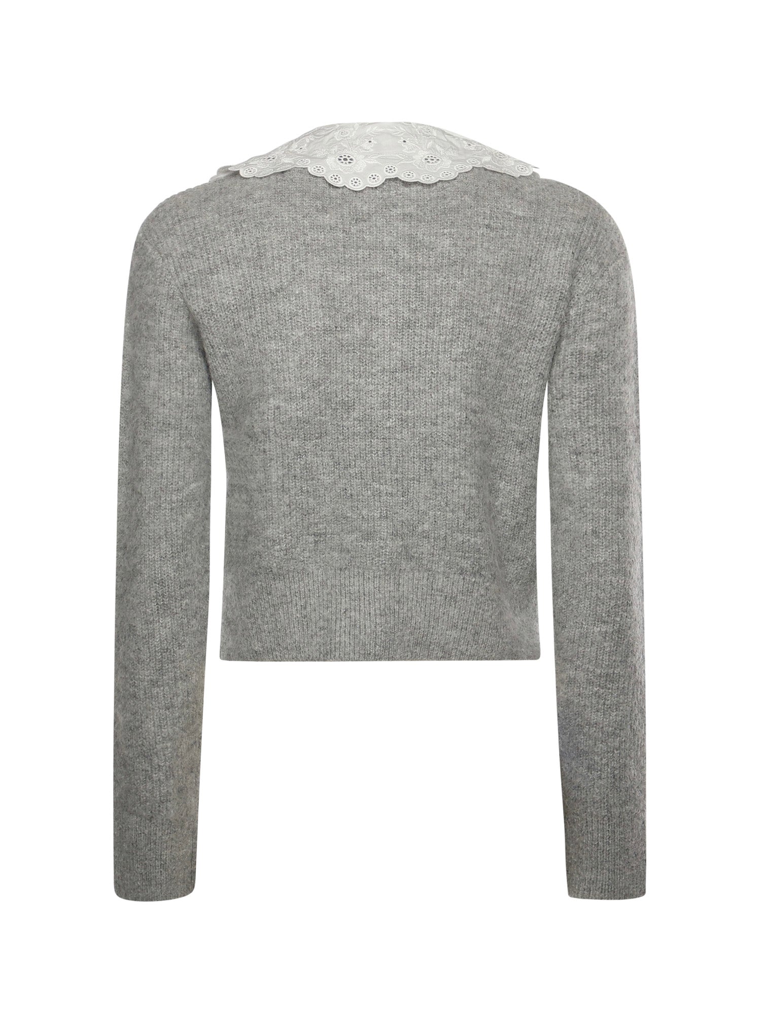 Self-portrait Sweaters Grey Polyester