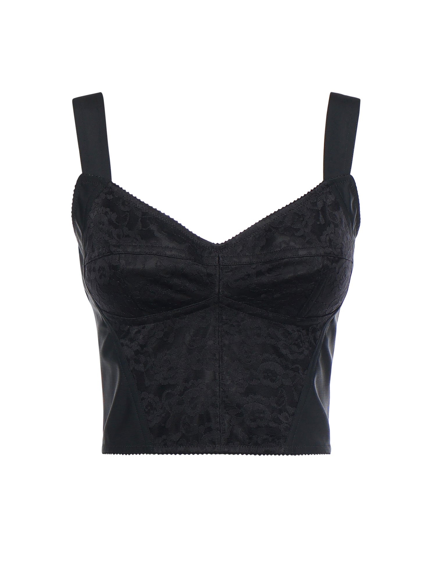Dolce & Gabbana Top Black Polyamide