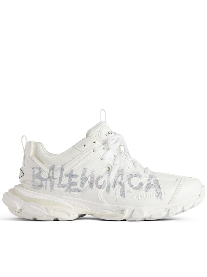 Track Embossed Nail Polish White Calzature