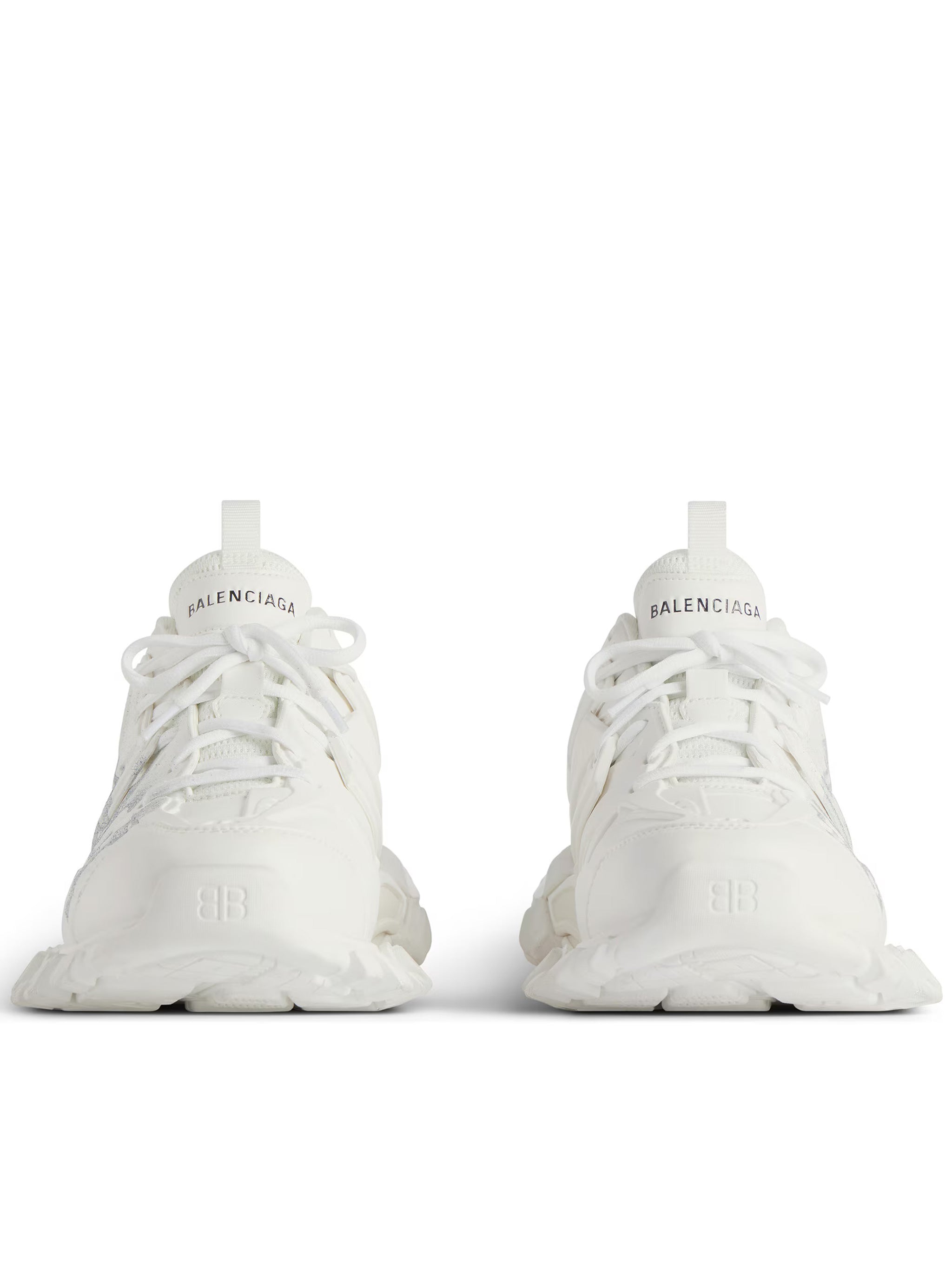 Track Embossed Nail Polish White Calzature