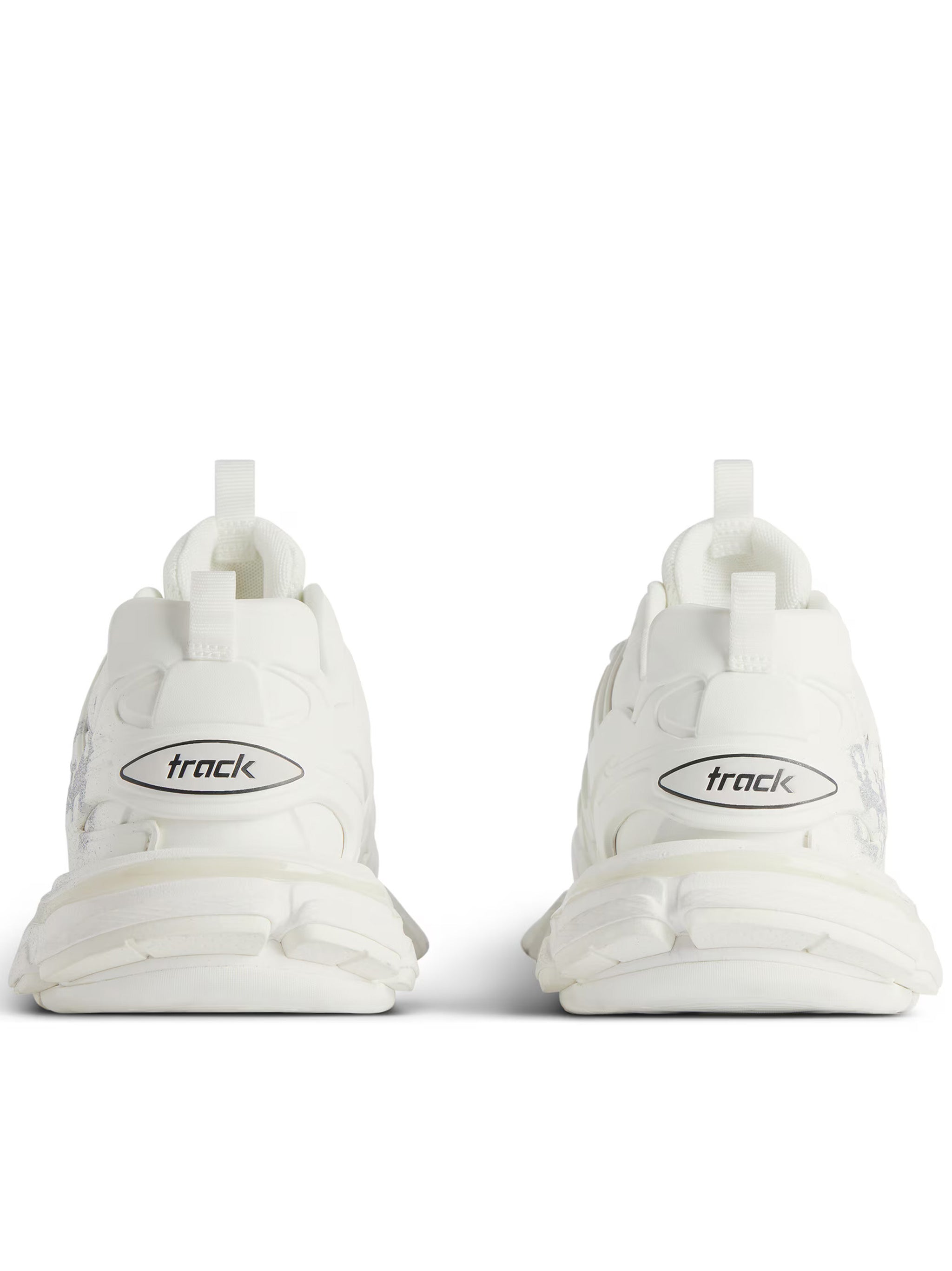 Track Embossed Nail Polish White Calzature