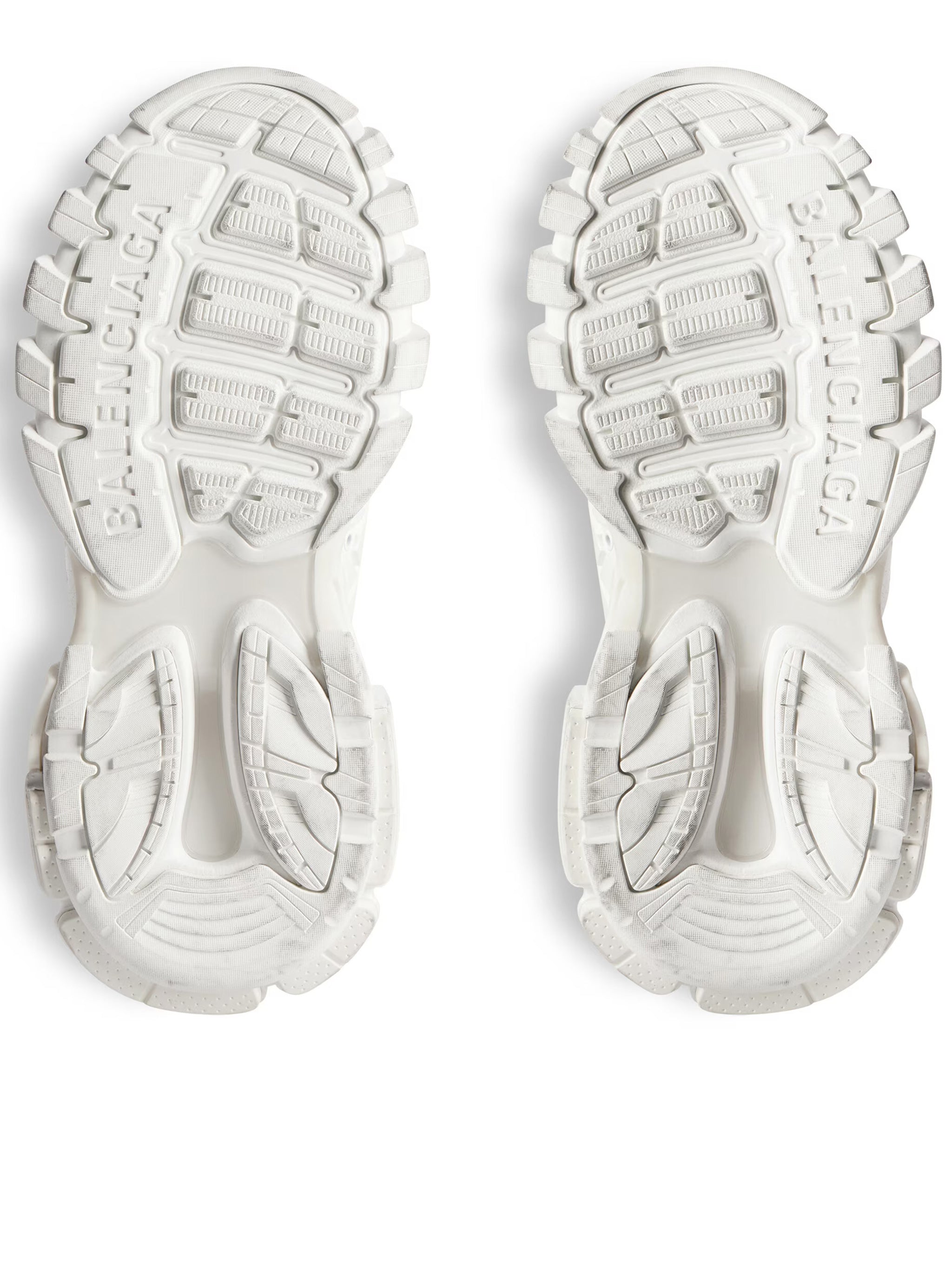 Track Embossed Nail Polish White Calzature