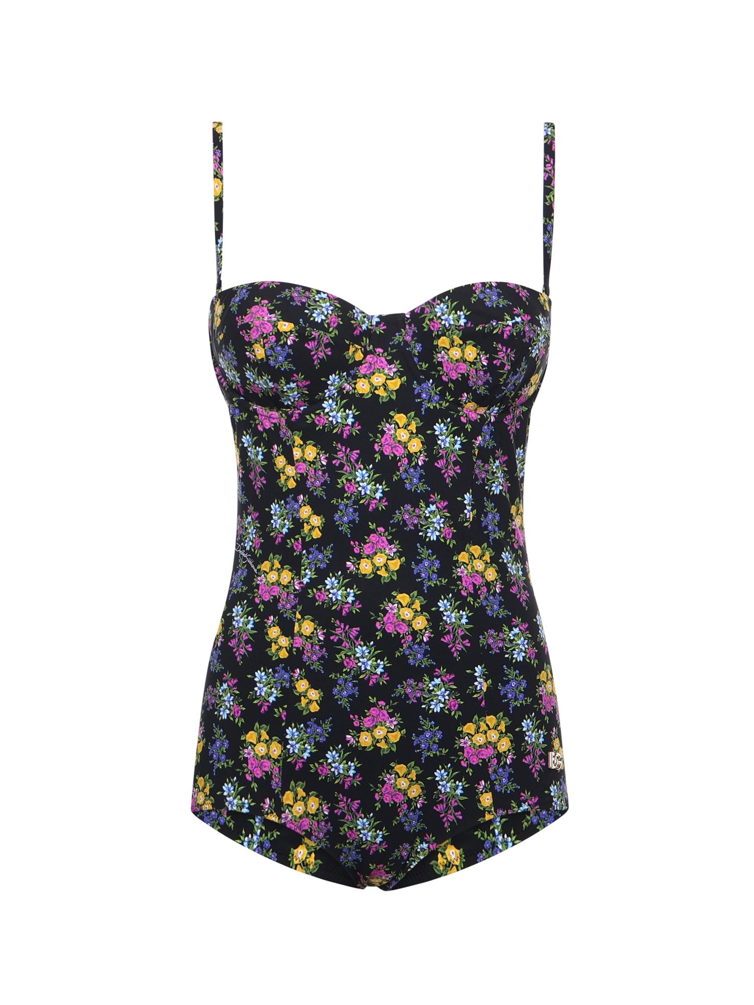 Dolce & Gabbana Sea clothing Black/multi Polyamide