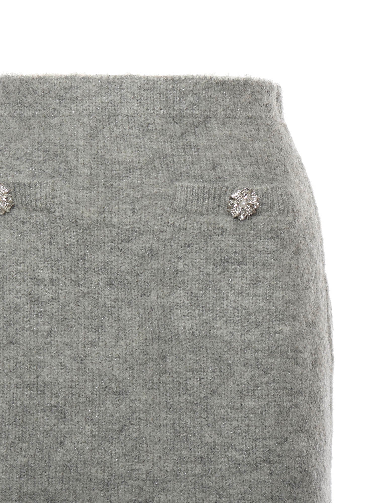 Self-Portrait Skirts Grey