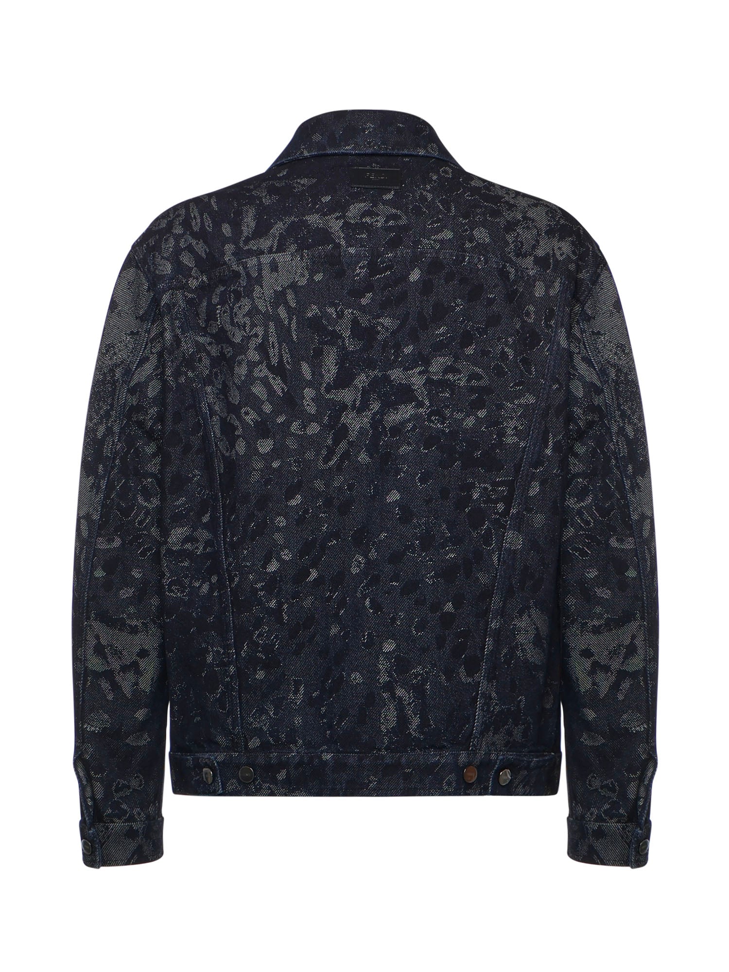 Fendi Coats Blue Cotton