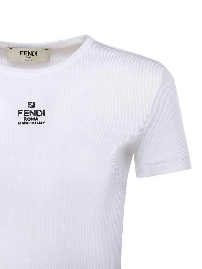 Fendi Top White Cotton