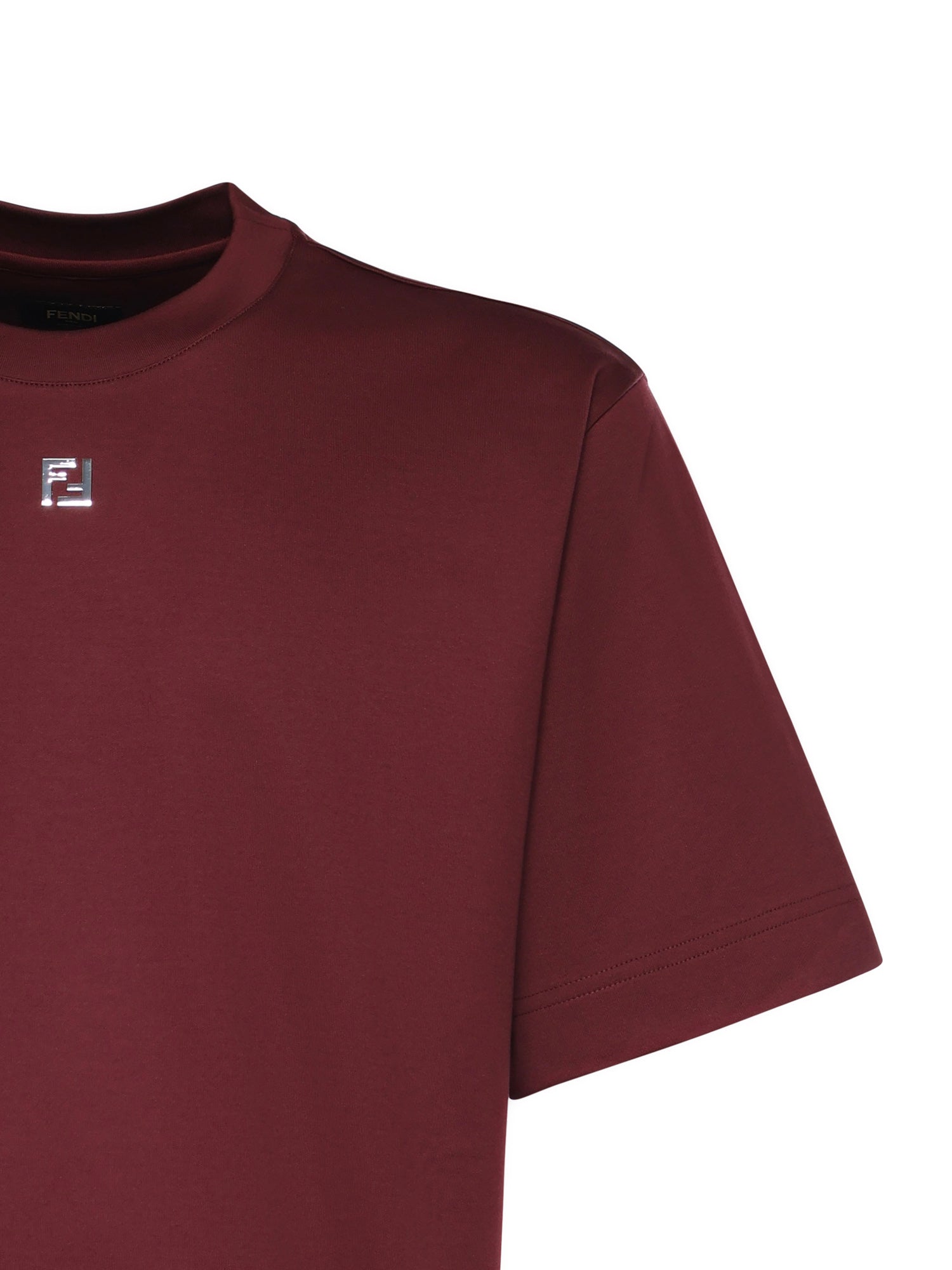 Fendi T-shirts and Polos Purple Cotton