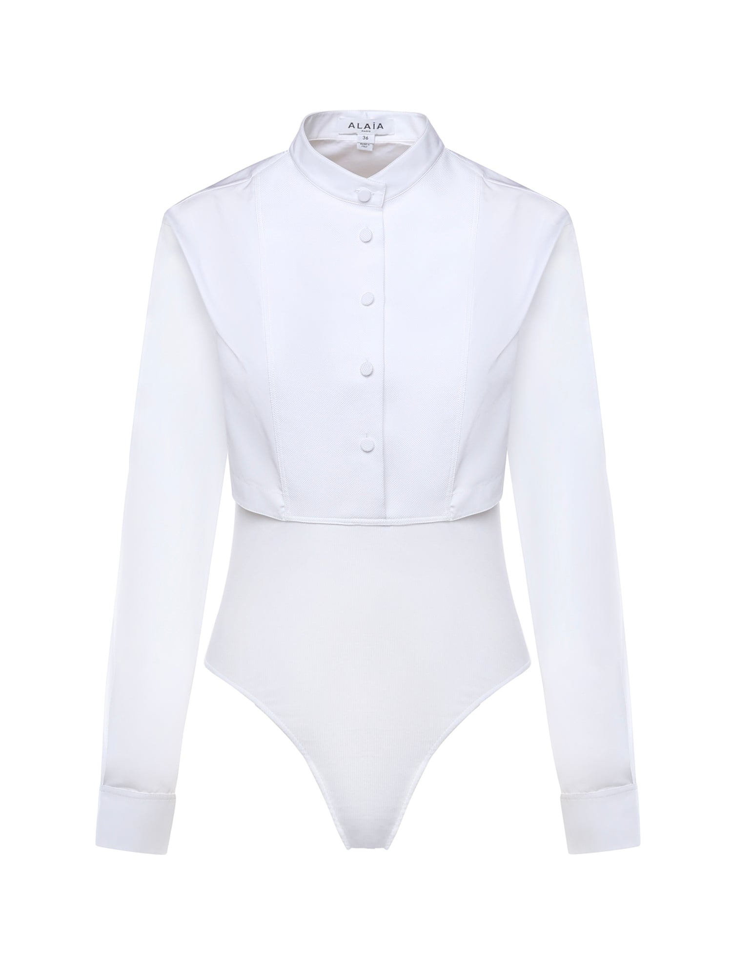 Alaia Top White Cotton