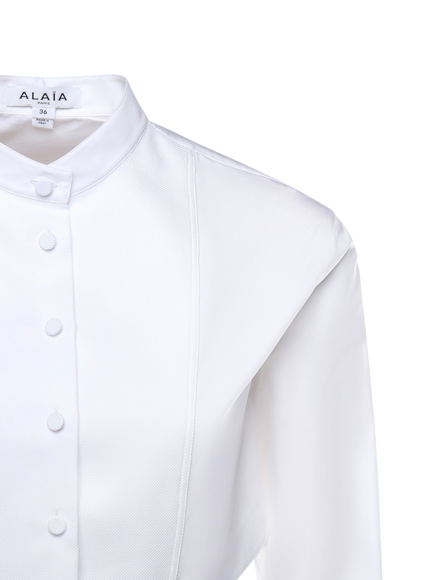 Alaia Top White Cotton