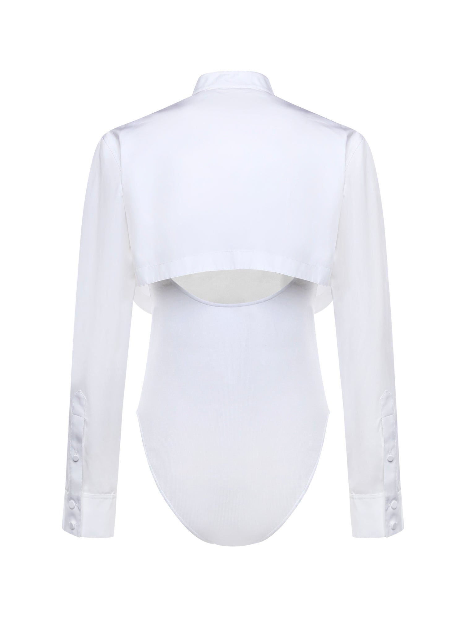 Alaia Top White Cotton