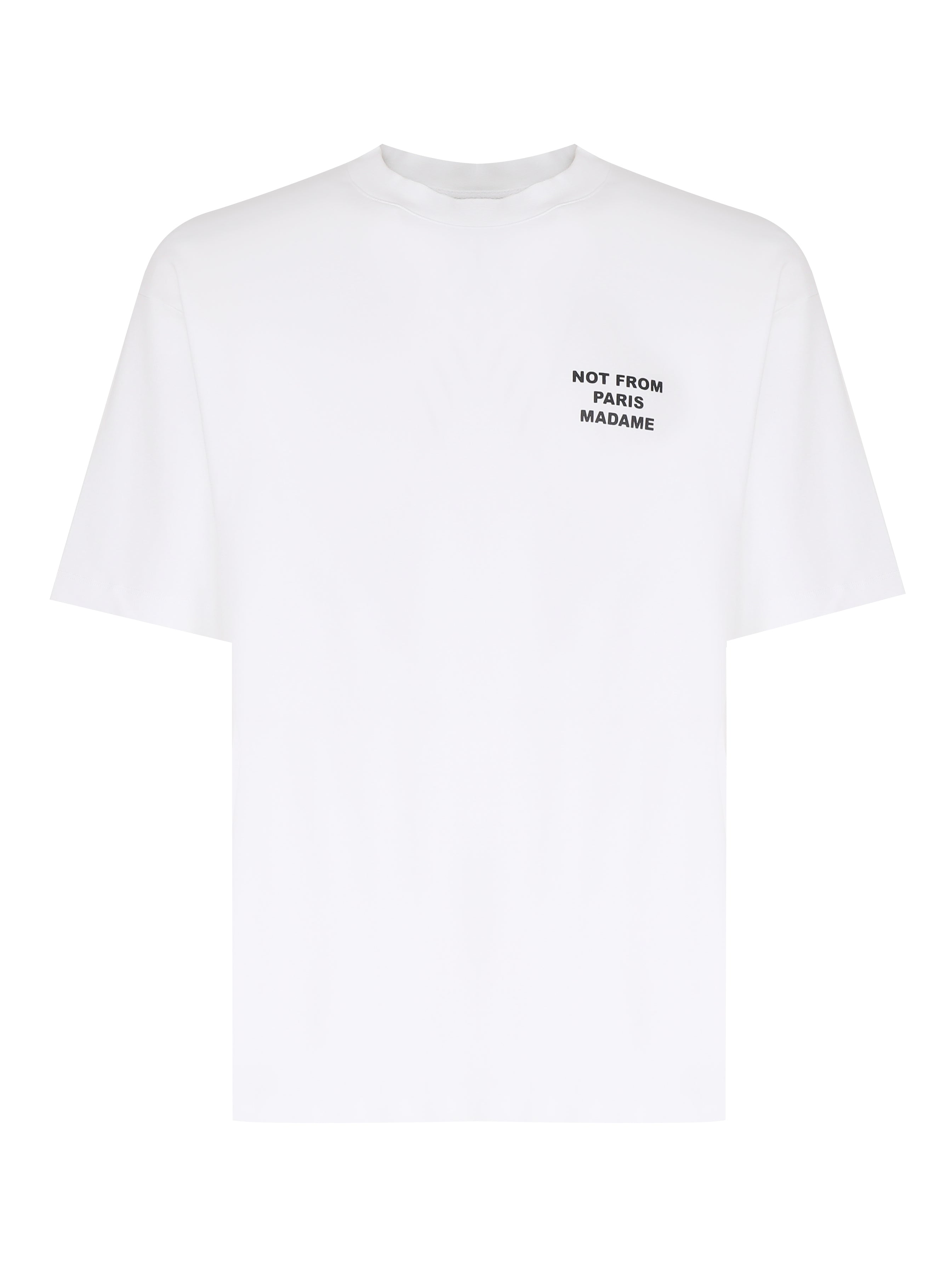 Drole De Monsieur T-Shirts And Polos White Cotton