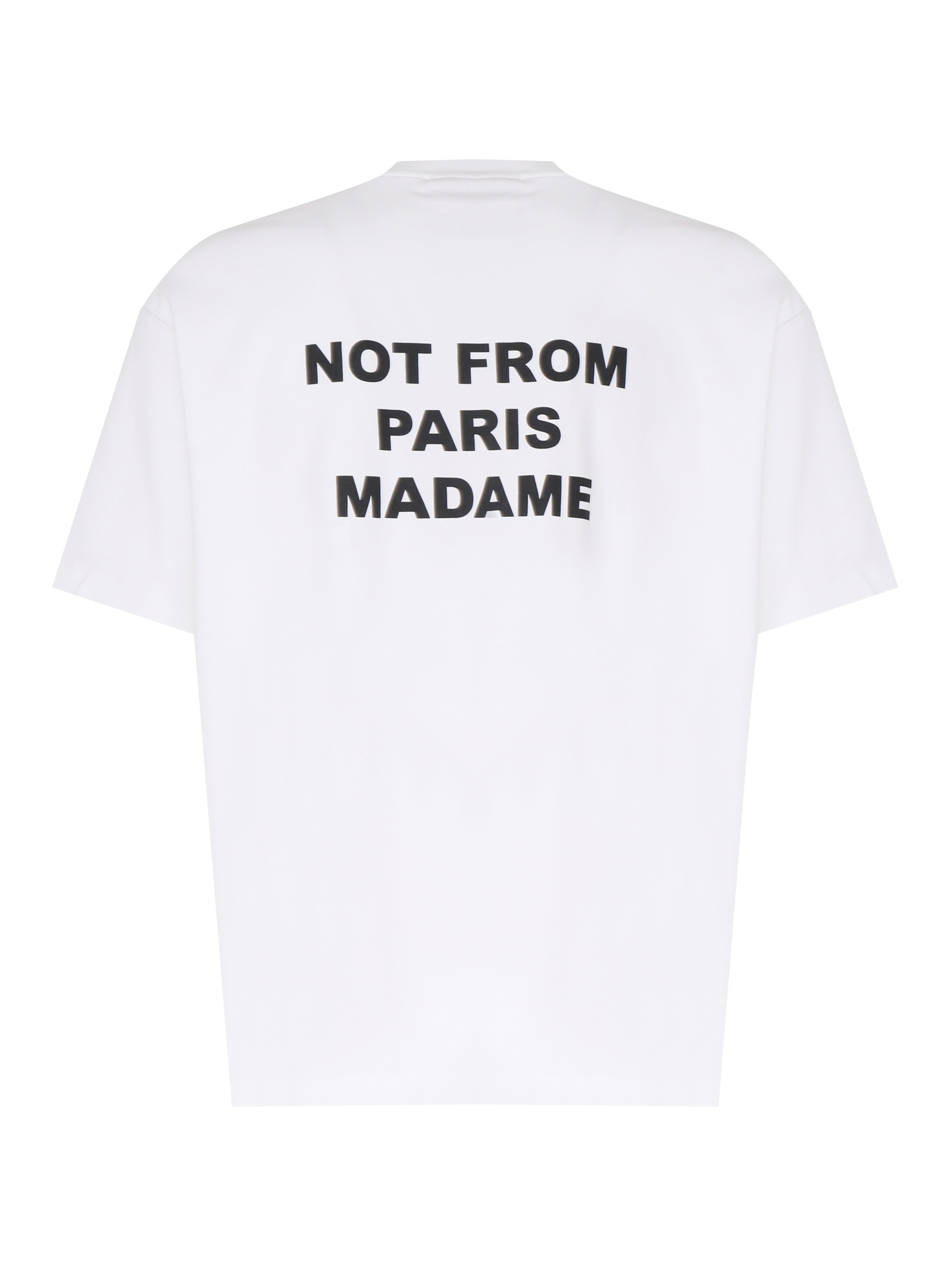 Drole De Monsieur T-Shirts And Polos White Cotton