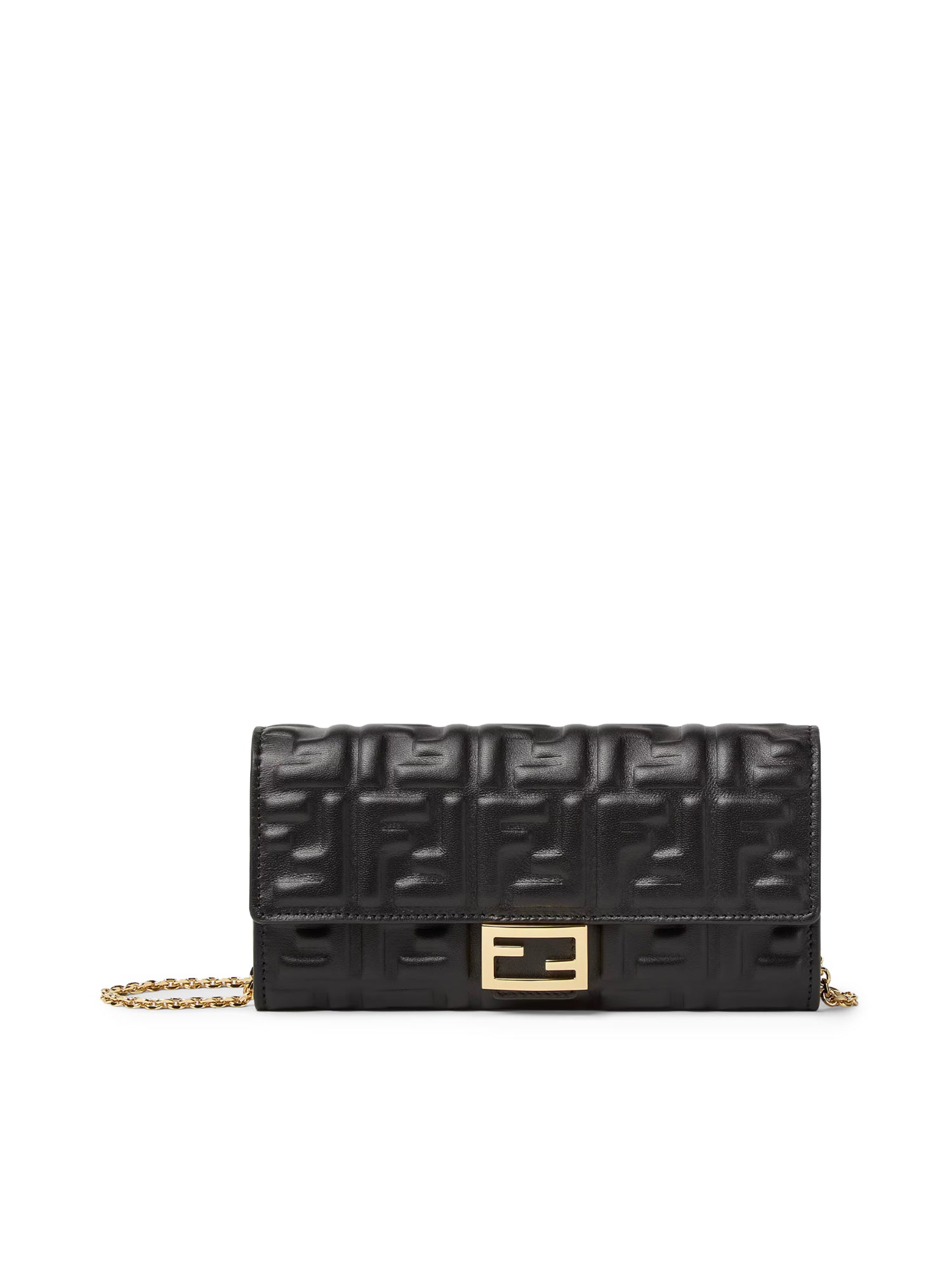 Fendi Wallets Black Calfskin