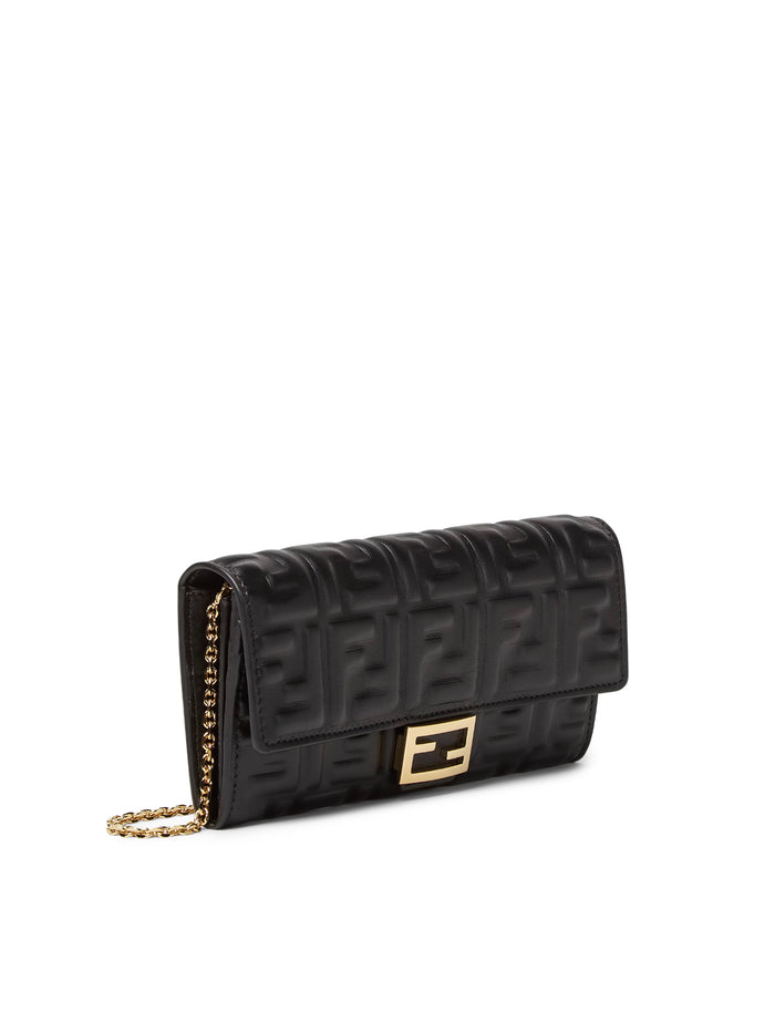 Fendi Wallets Black Calfskin