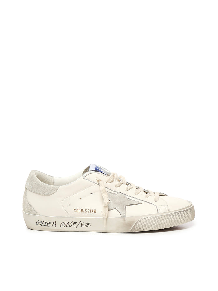 Golden Goose Sneakers White Ice Grey Ovine Leather