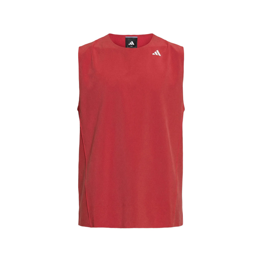 T-Shirt Red Recycled Polyester Performance T-shirts & Vests