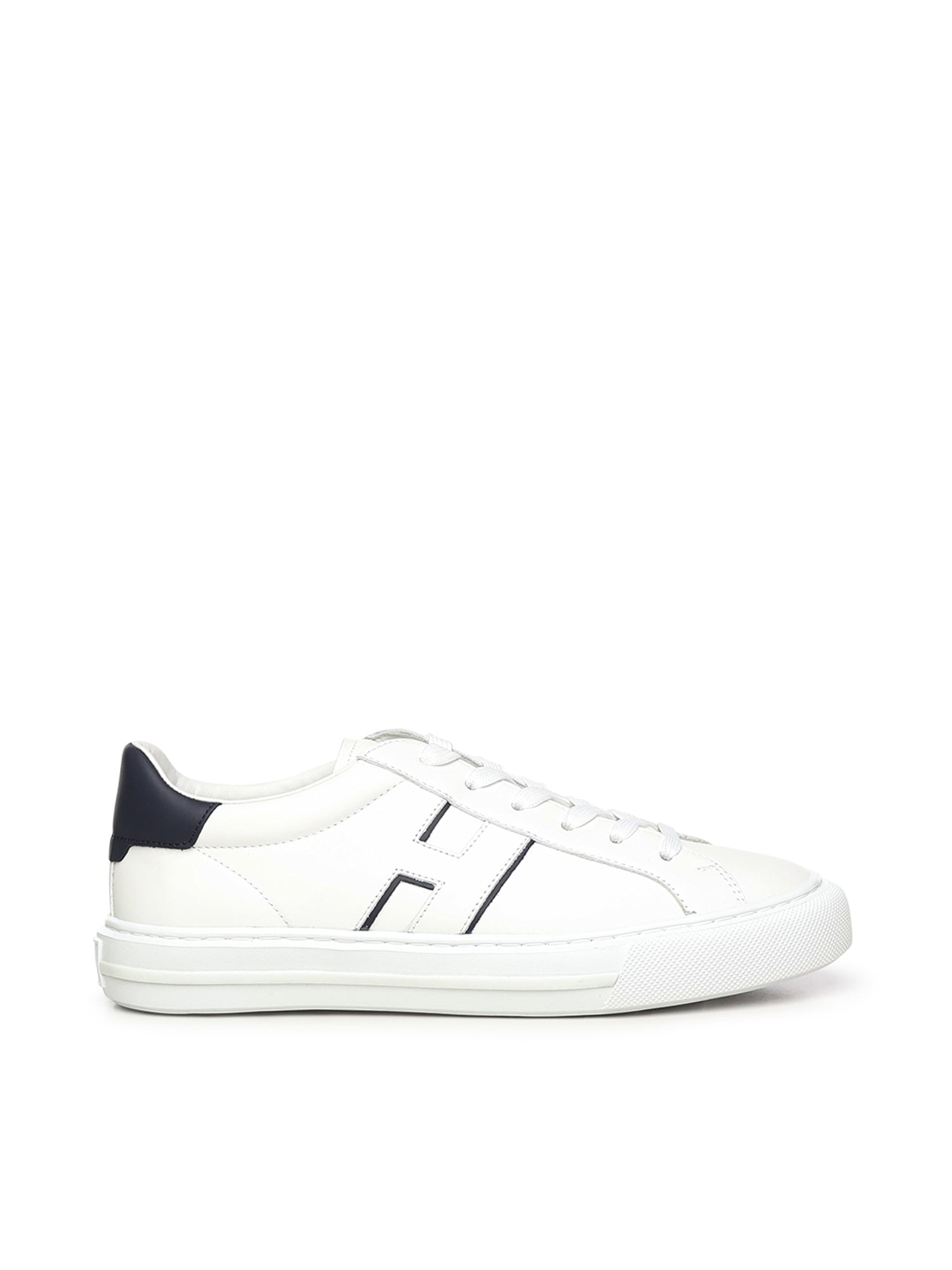 Hogan Sneakers White, Blue Calfskin