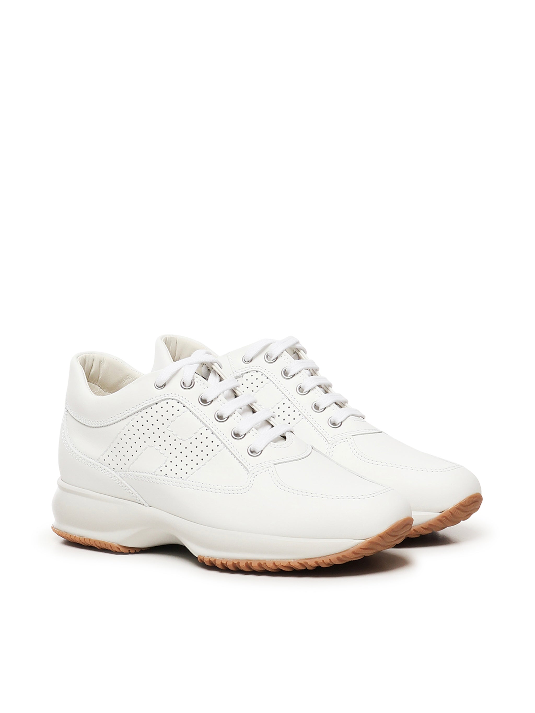 Hogan Sneakers White Calfskin