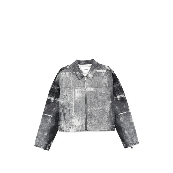 Outerwear Jacket Black/grey Cotton