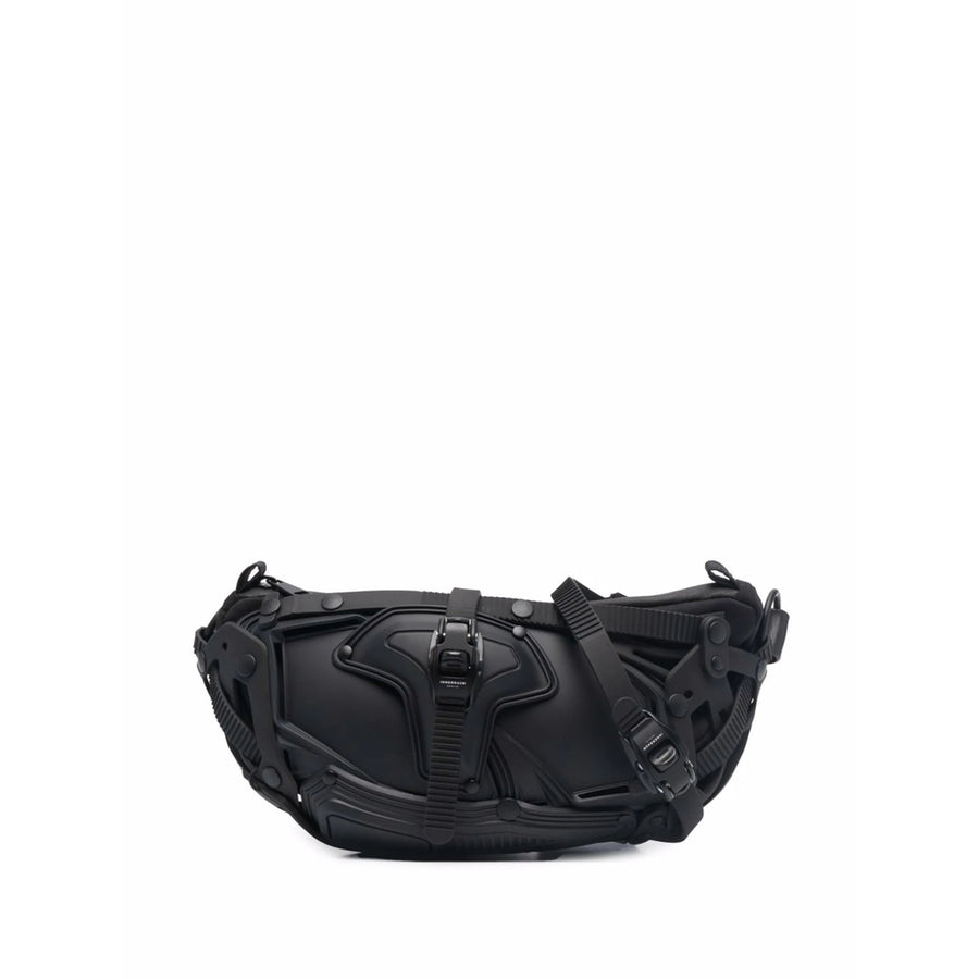 Belt Bag Black Fabric And Plastic