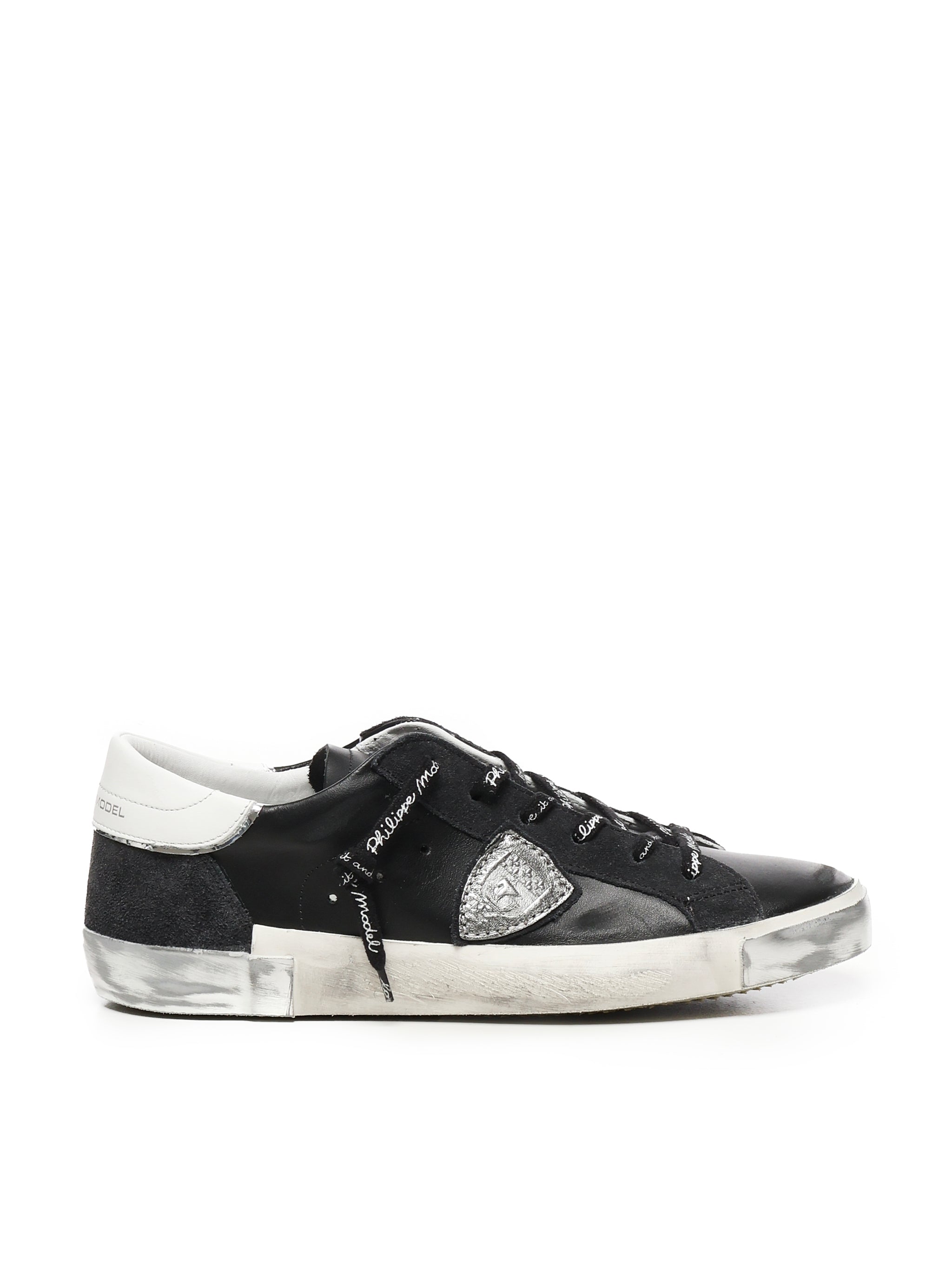 Philippe Model Sneakers Black/silver Calfskin