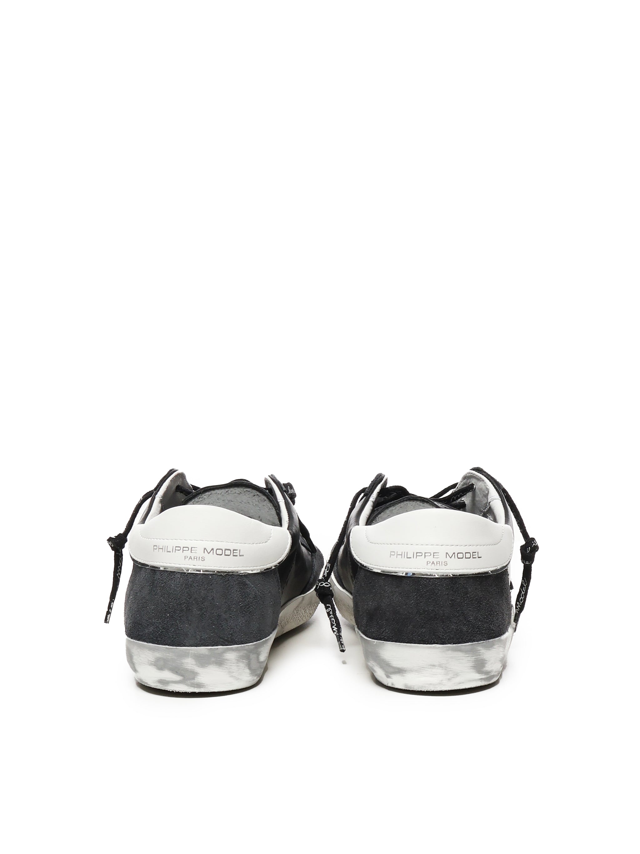Philippe Model Sneakers Black/silver Calfskin