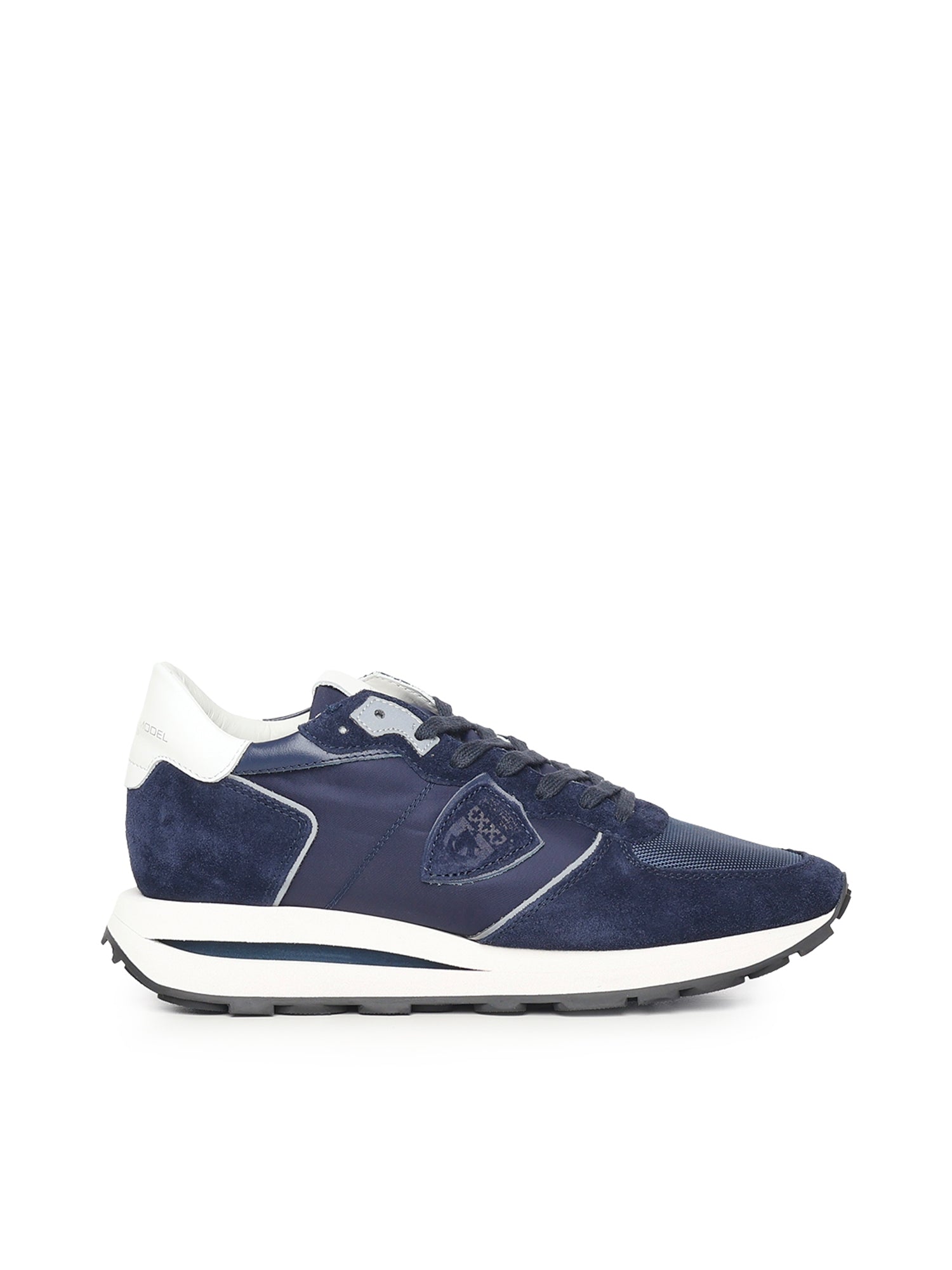 Philippe Model Sneakers Blue Goatskin