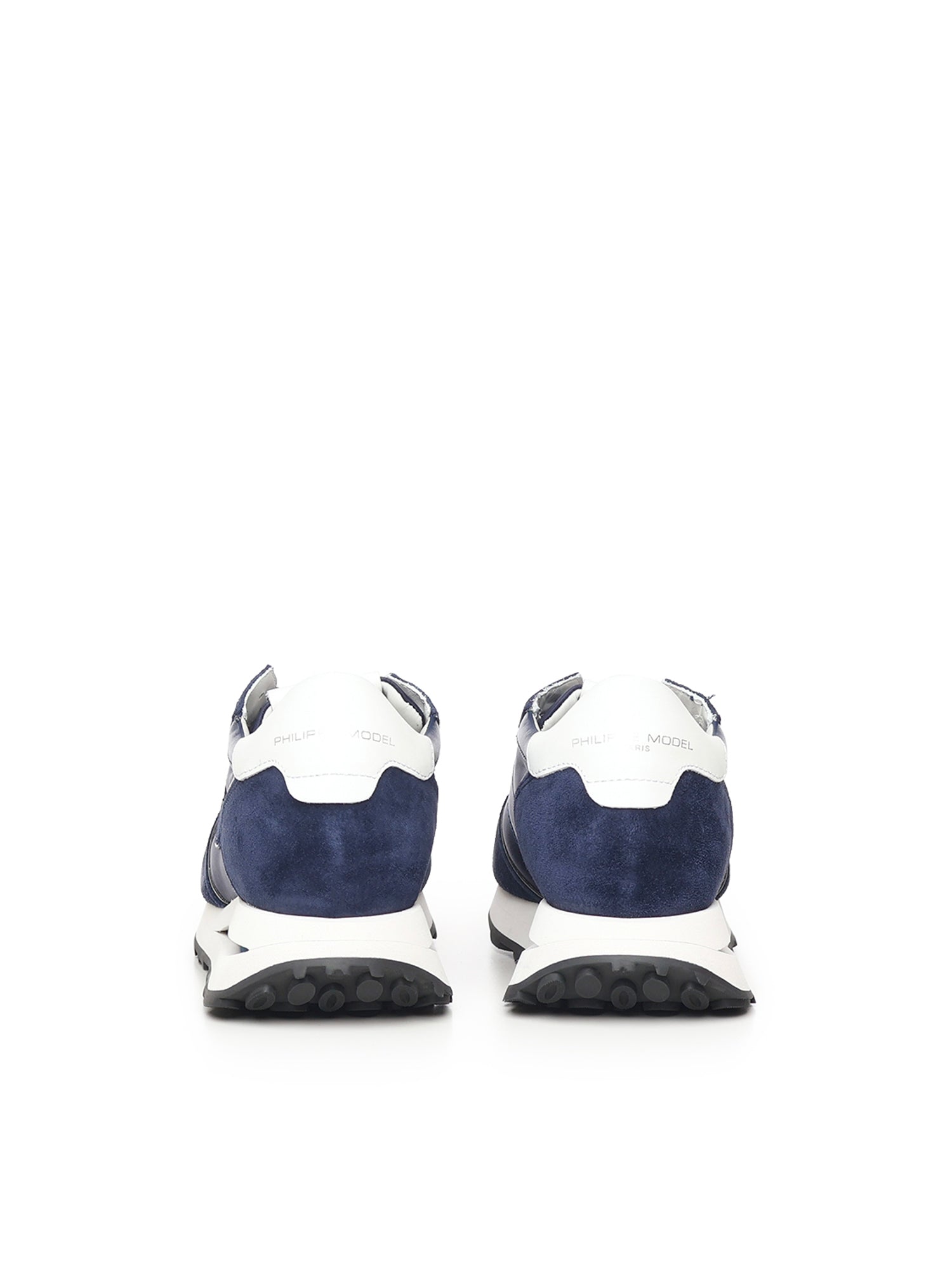 Philippe Model Sneakers Blue Goatskin