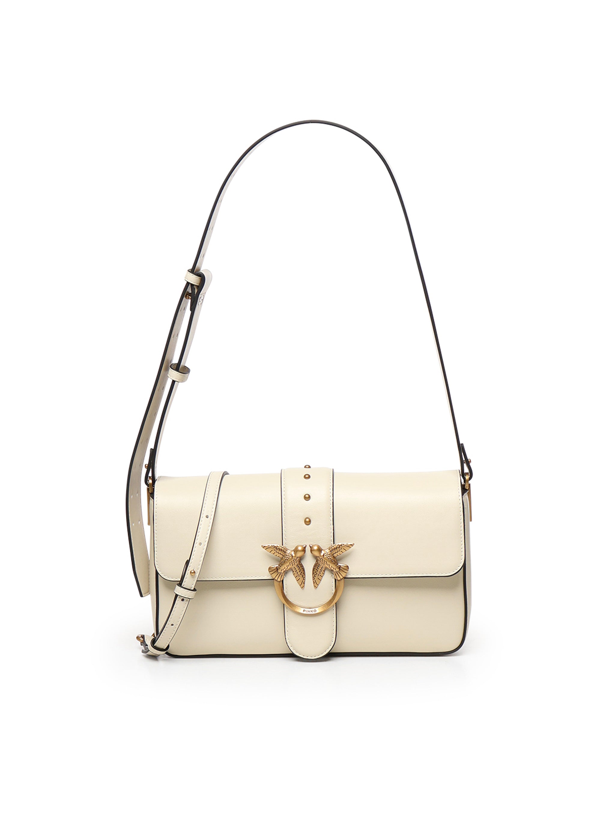 Pinko Bags White Cowskin