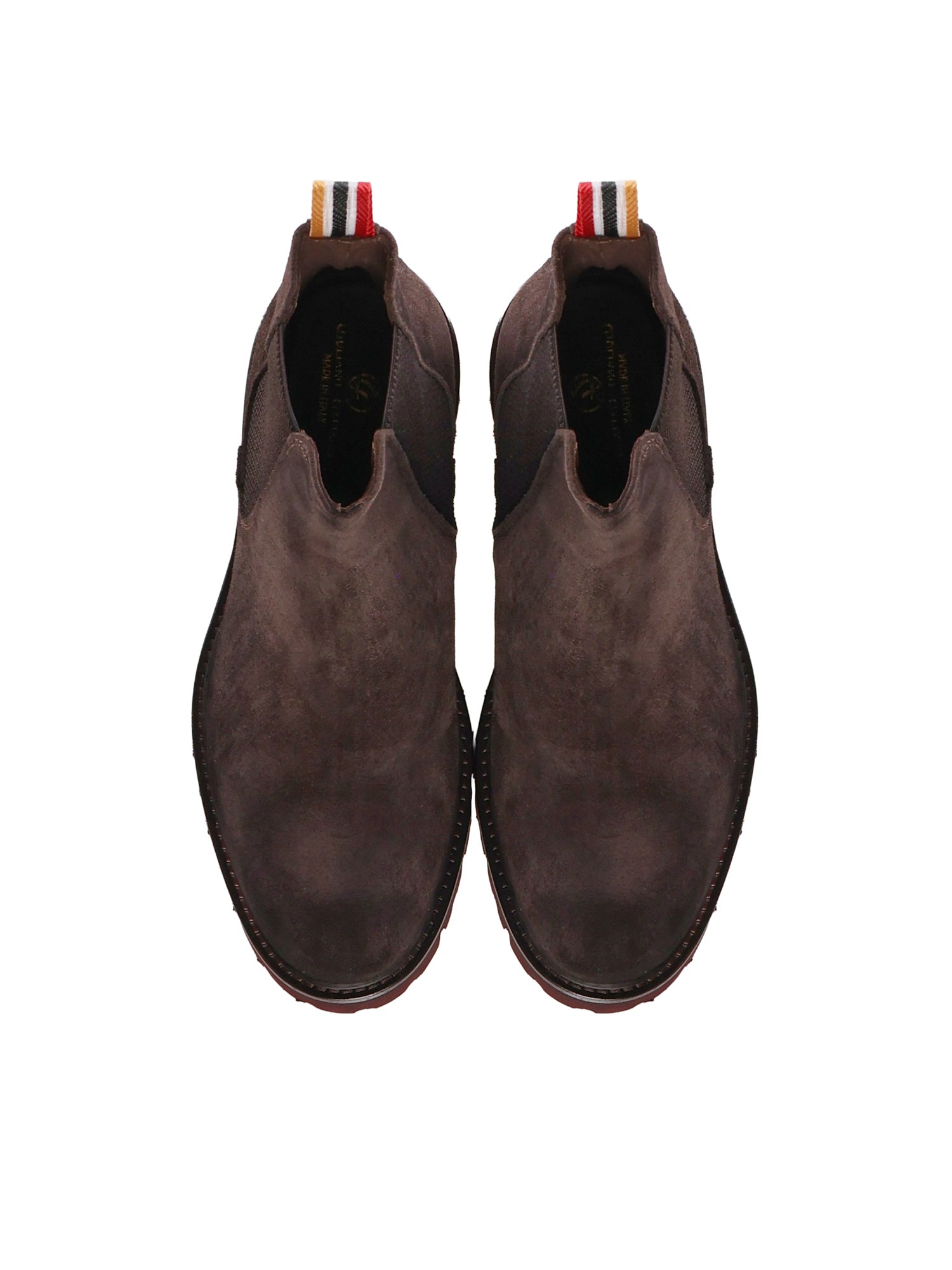 Giuliano Galiano Boots Dark Brown Calfskin