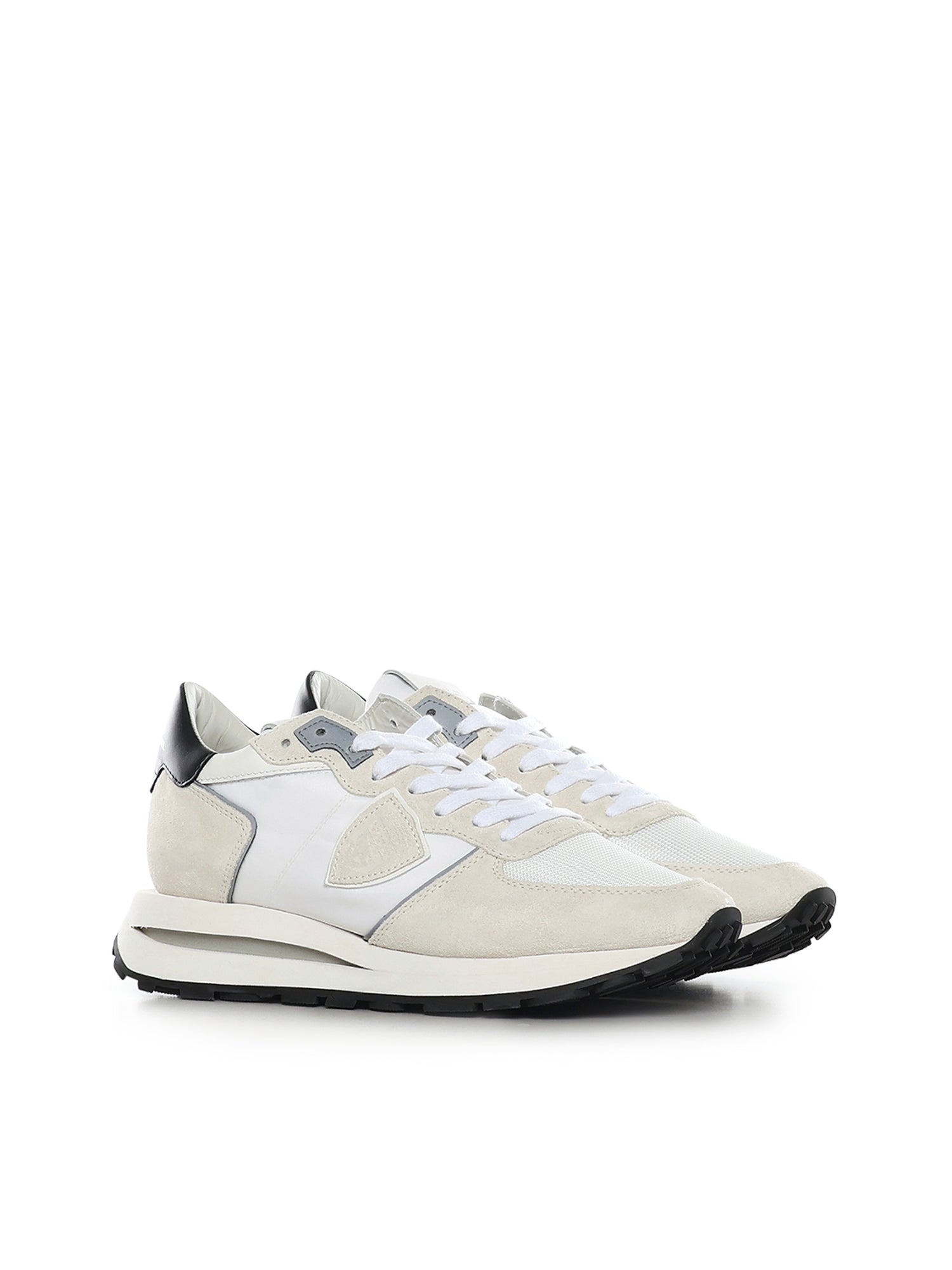 Philippe Model Sneakers White Fabric