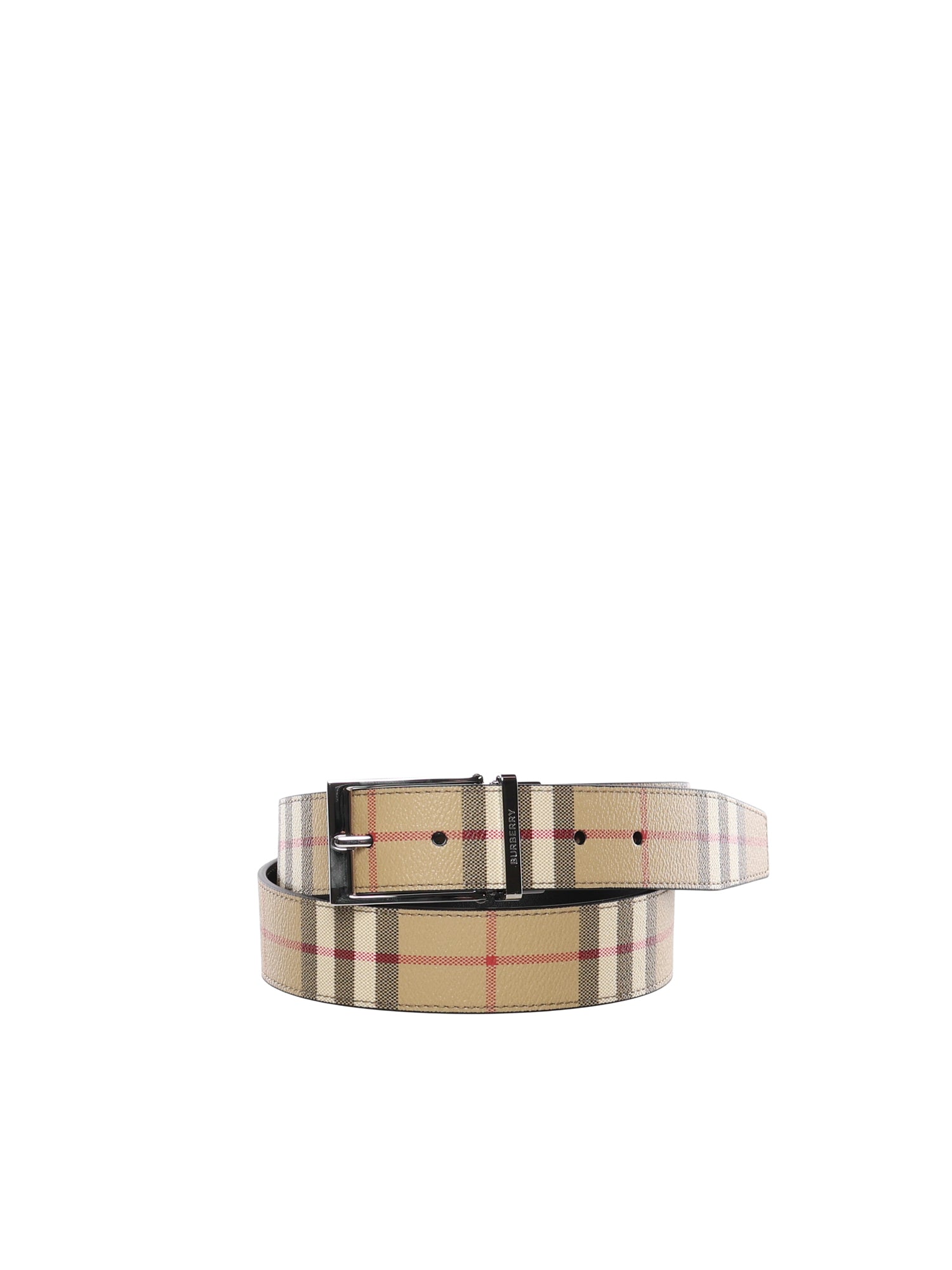 Burberry Belts Sand Polyurethane