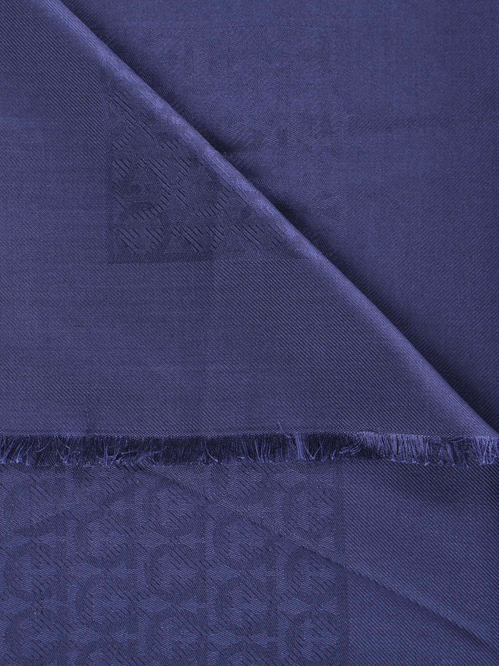 Ferragamo Scarfs Blue Silk