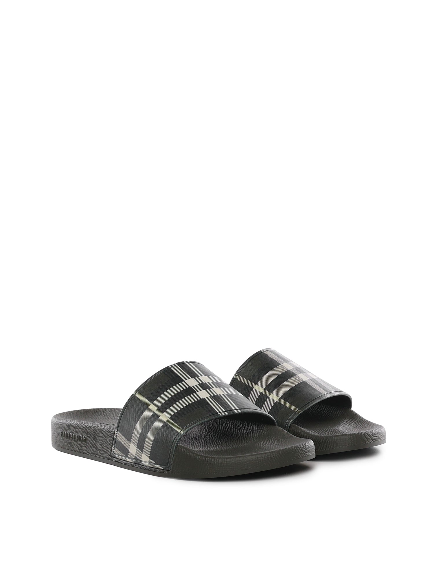 Burberry Sandals Thicket Green Polyurethane