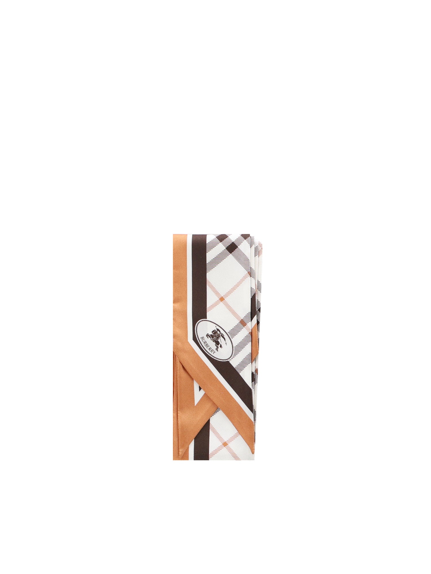 Burberry Scarfs Pebble White Mulberry Silk