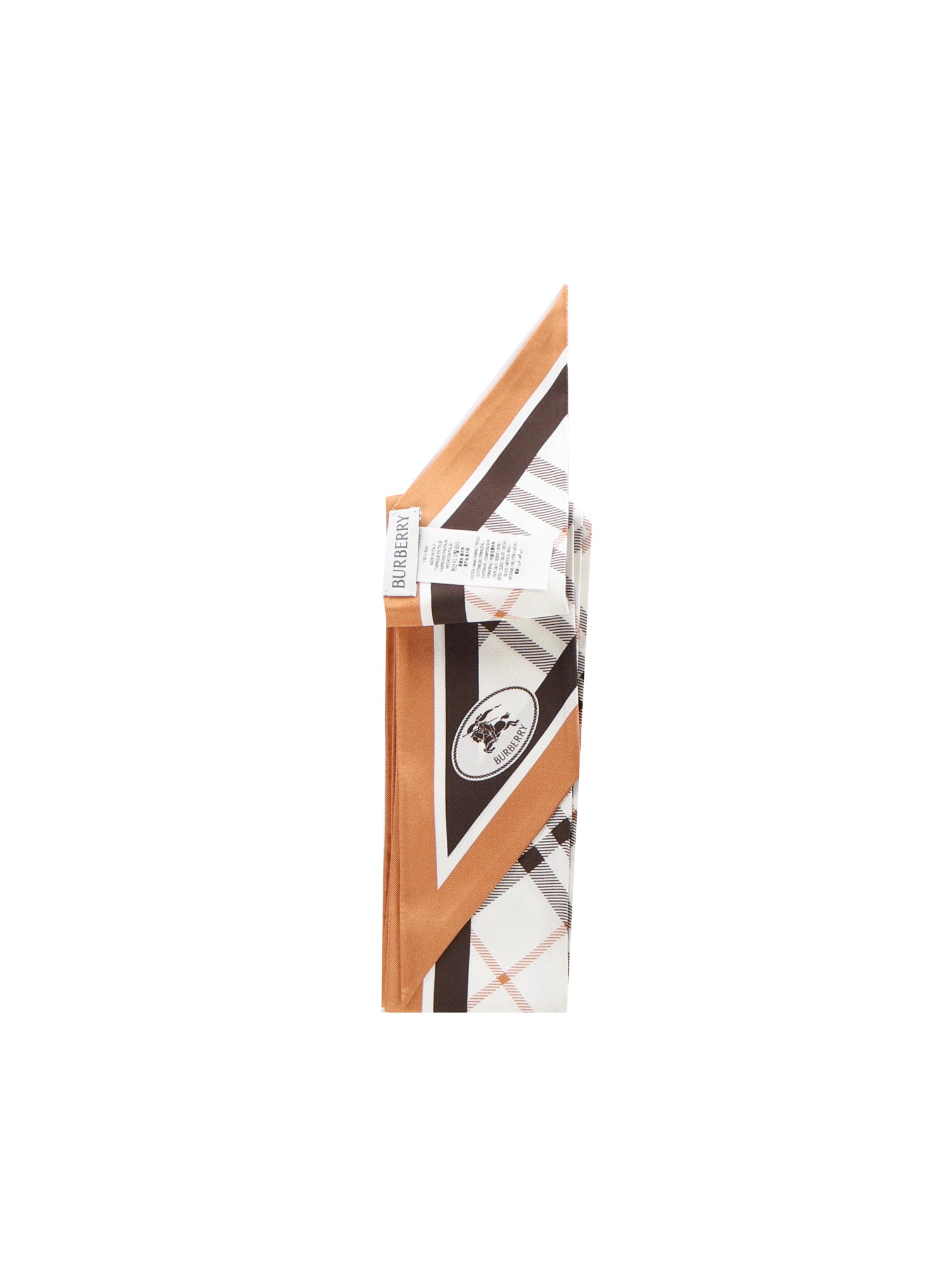 Burberry Scarfs Pebble White Mulberry Silk