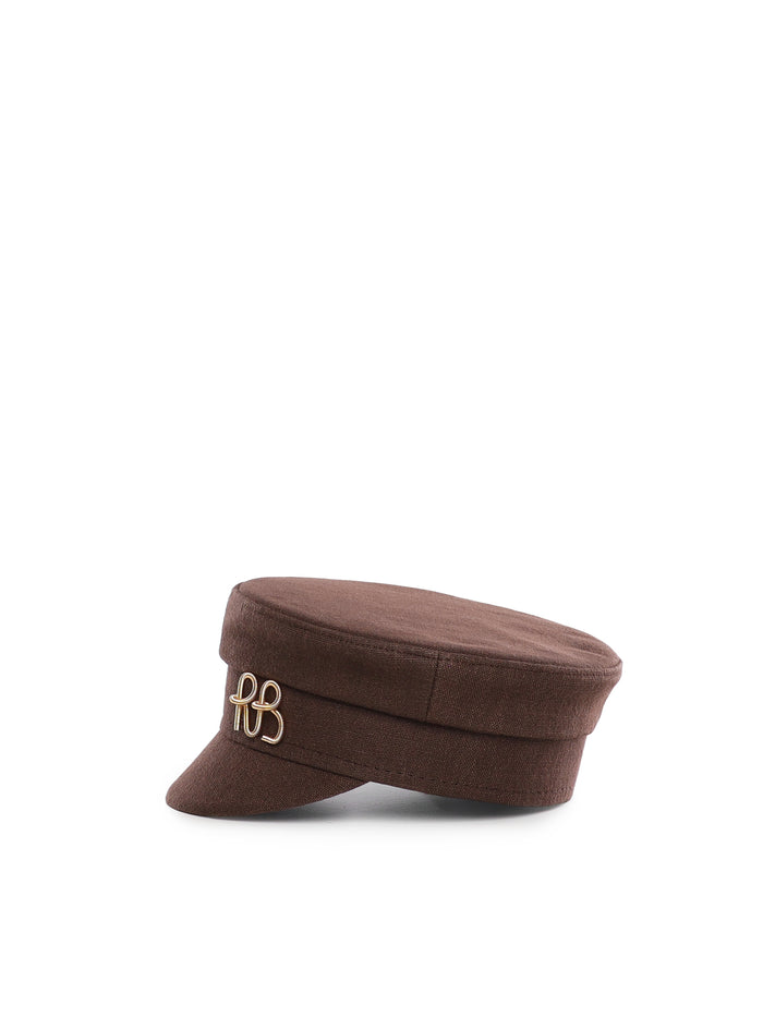 RUSLAN BAGINSKIY Hats Brown Cotton