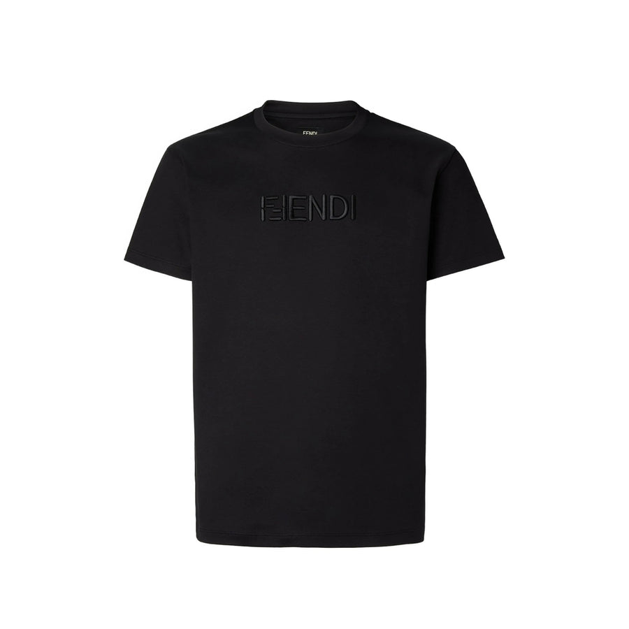 T-Shirt Black Cotton T-shirts And Polos