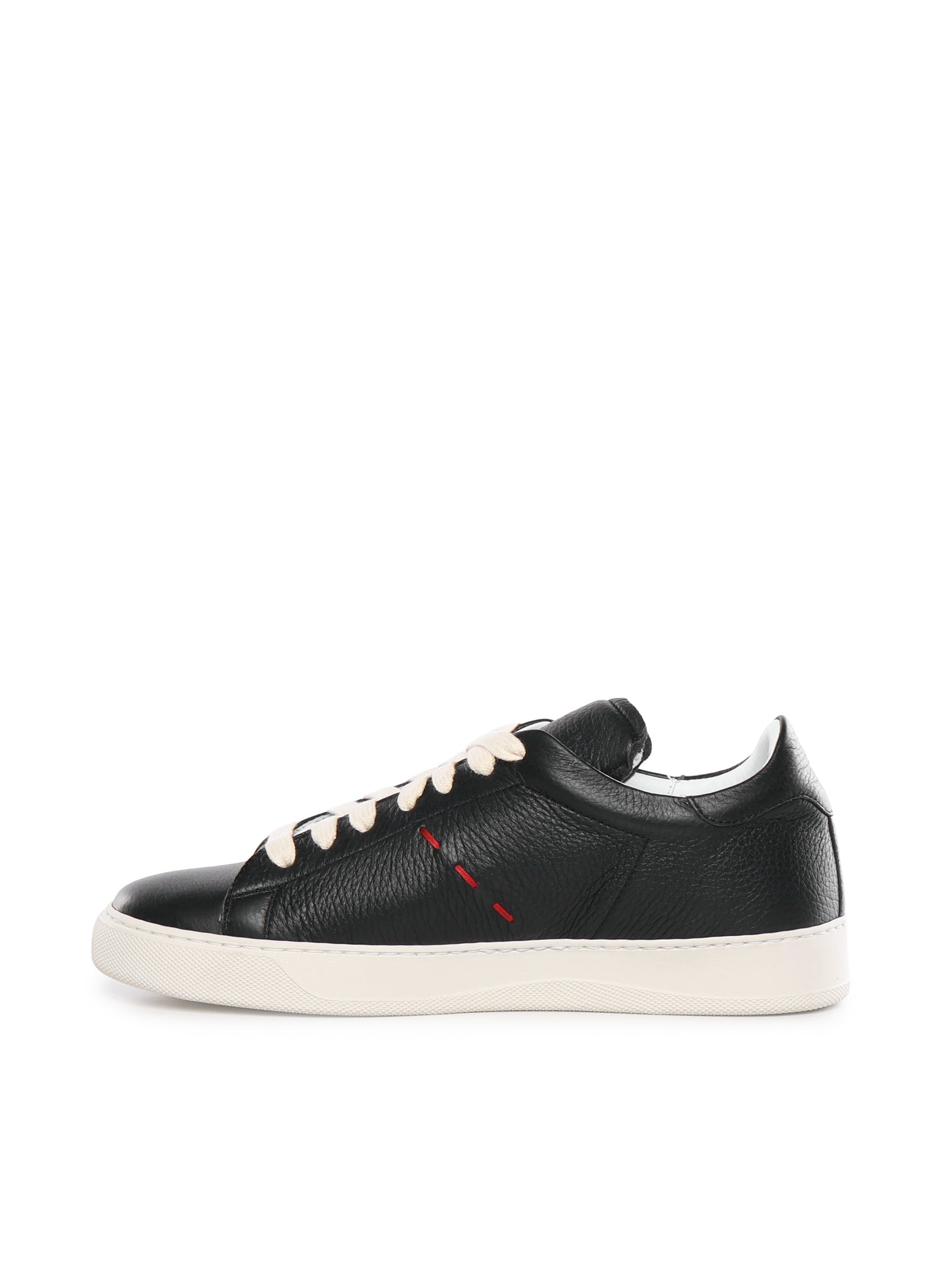 Kiton Sneakers Blue Calfskin