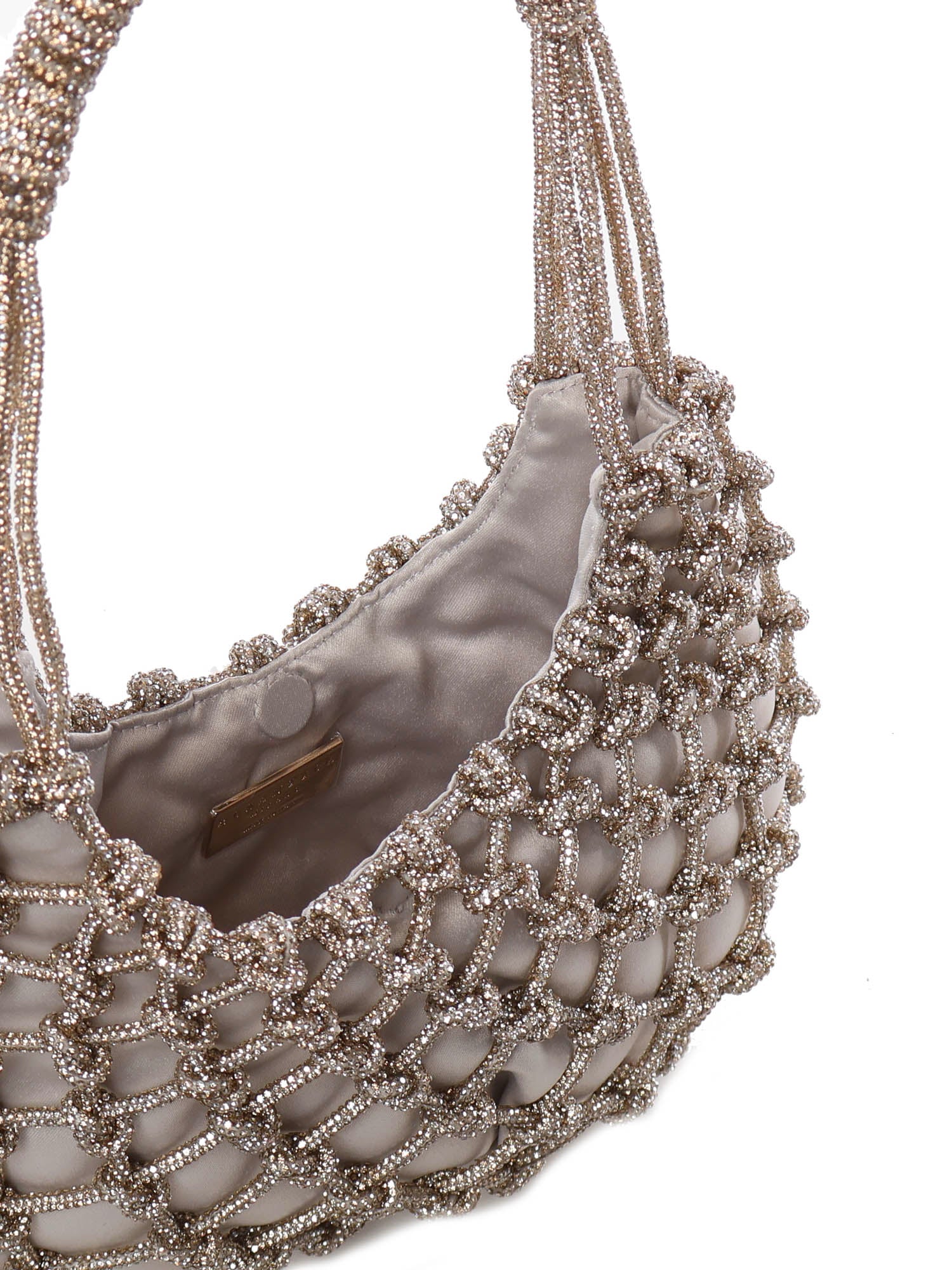 Rosantica Bags Champagne Grey Brass/hotfix