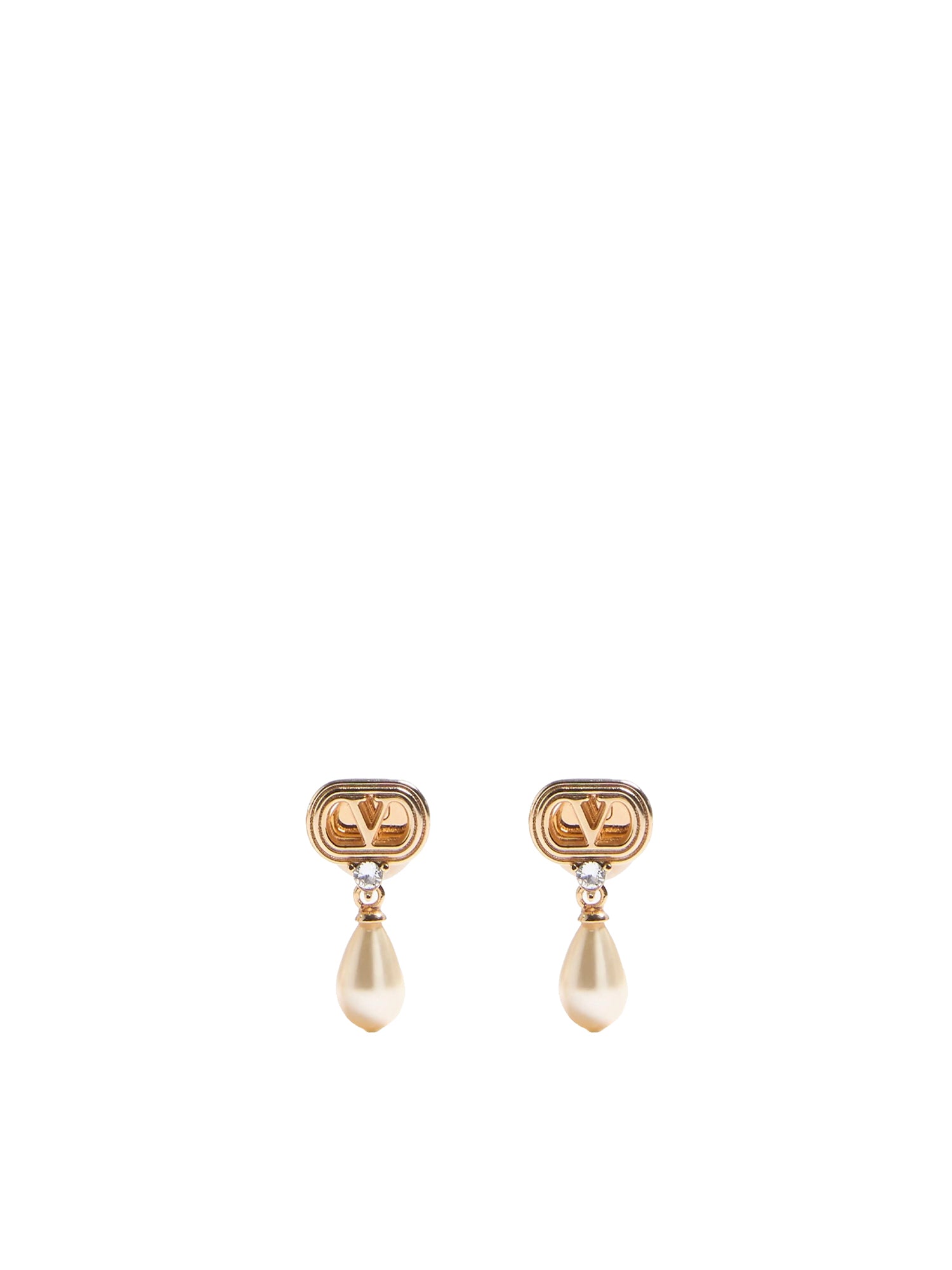 Valentino Garavani Bijoux Golden Metal/pearls/crystals