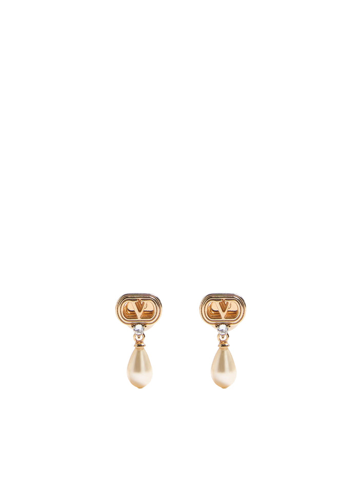 Valentino Garavani Bijoux Golden Metal/pearls/crystals