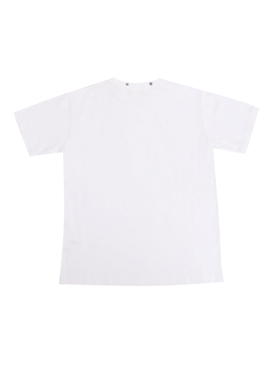 T-Shirt White Short Sleeves