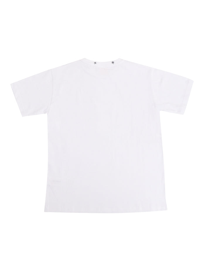 T-Shirt White Short Sleeves