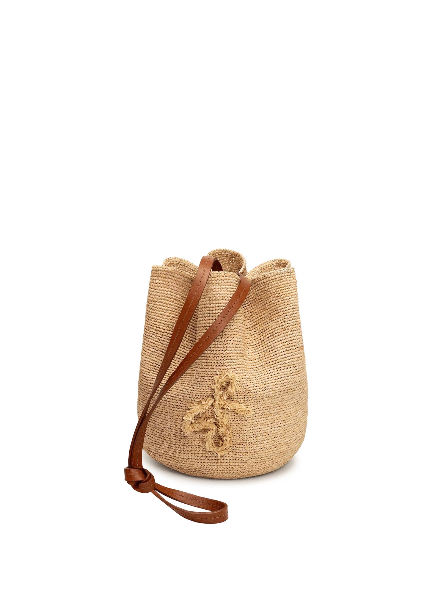 RUSLAN BAGINSKIY Bags Natural Straw Raffia/leather
