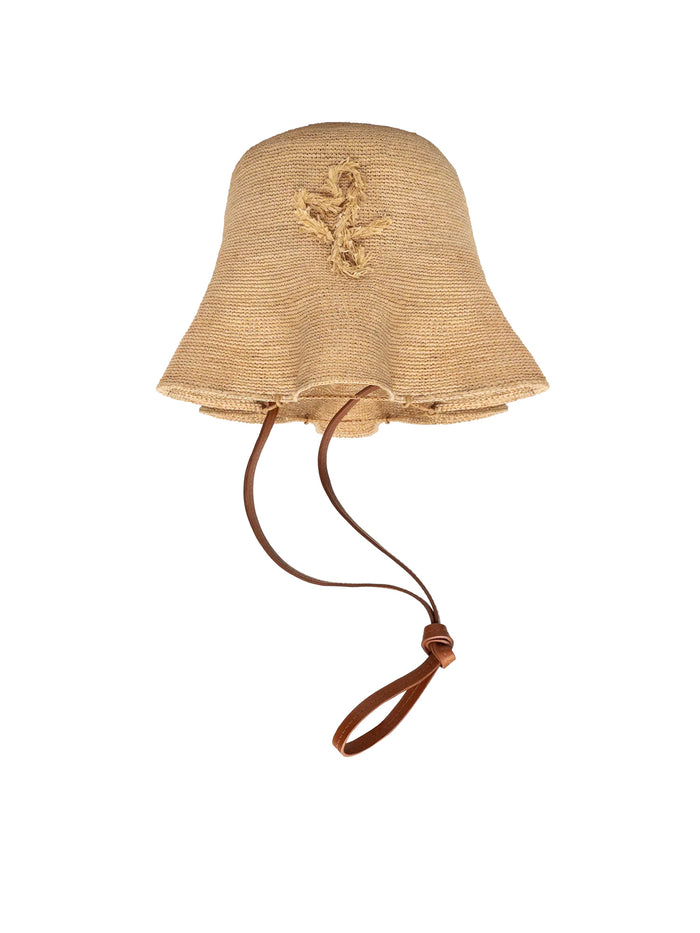 RUSLAN BAGINSKIY Bags Natural Straw Raffia/leather