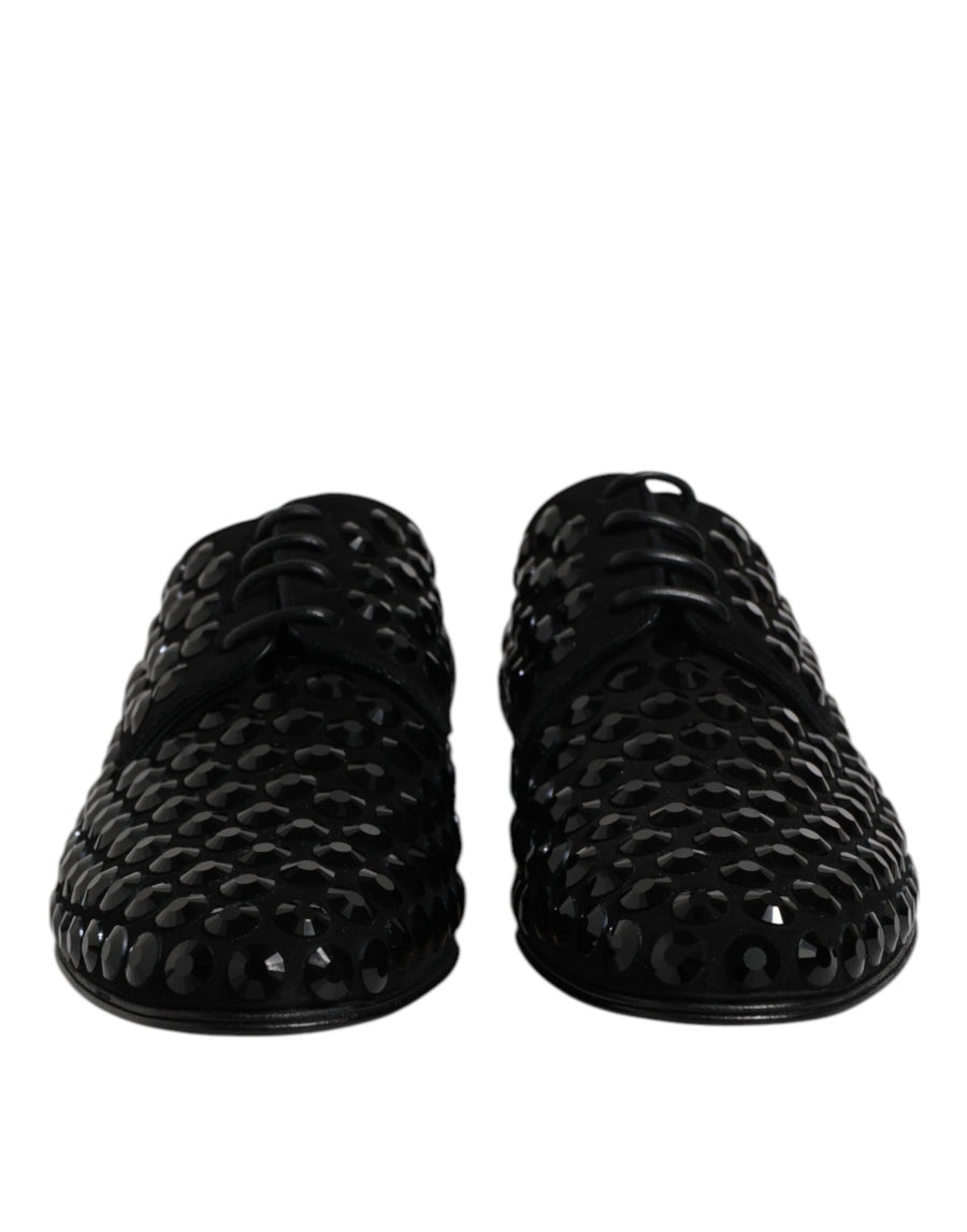 Dolce & Gabbana 100% Goat Leather derby shoe in black