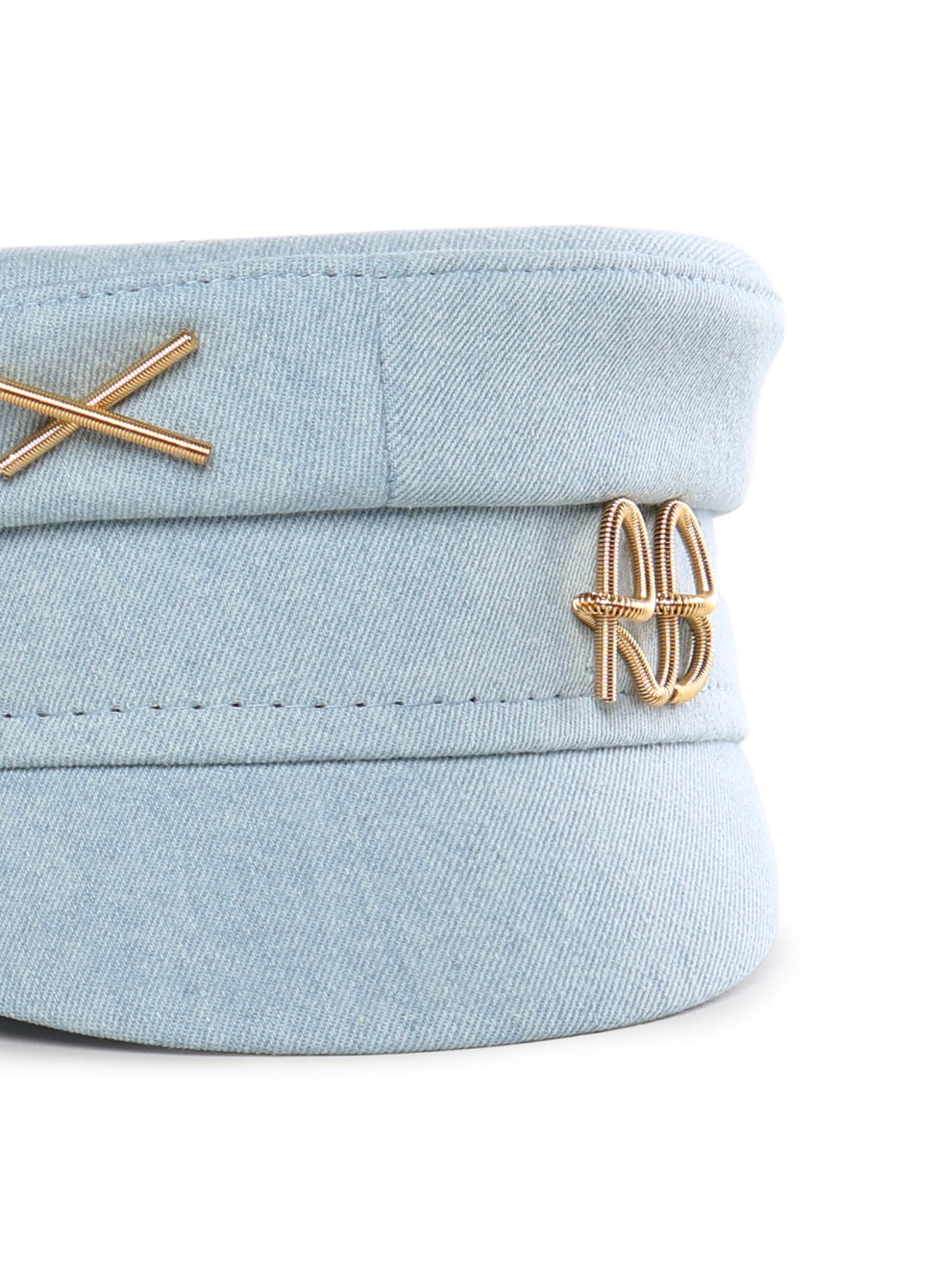 RUSLAN BAGINSKIY Hats Blue Cotton
